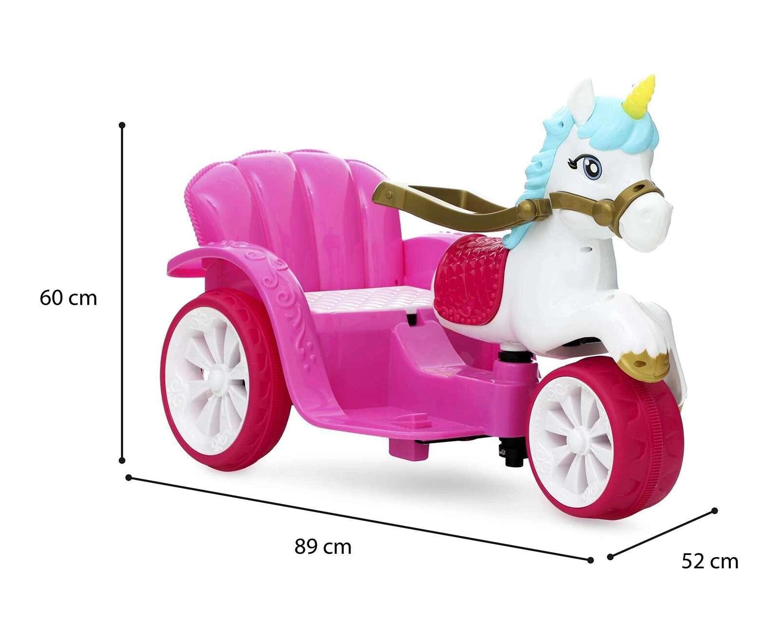 Foto 7 pulgar | Foto 6 | Montable Eléctrico Rally Wheels Unicornio Rosa