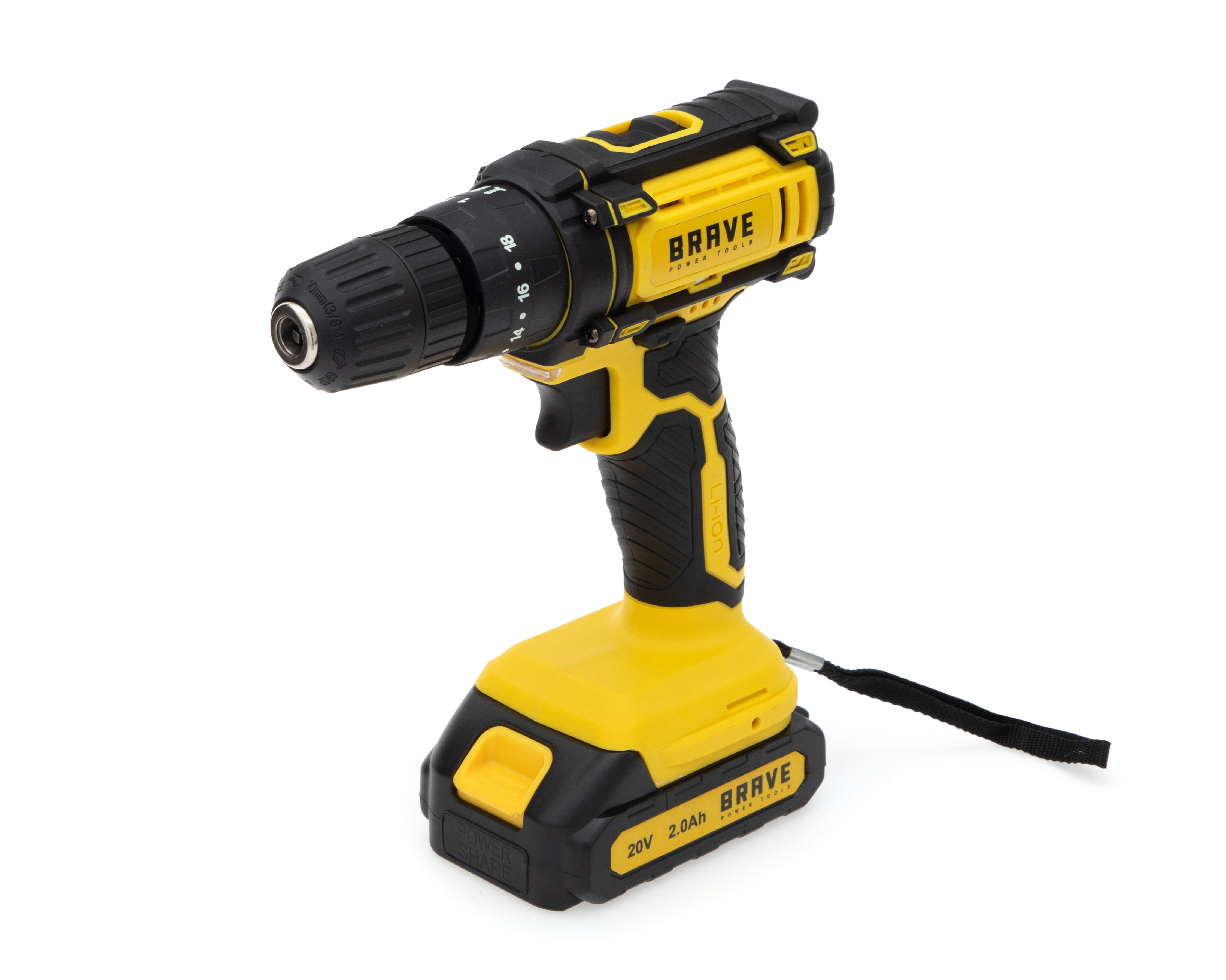 Foto 4 pulgar | Foto 3 | Taladro Inalámbrico Brave Power Tools BV2TI-20V 20 V con Accesorios