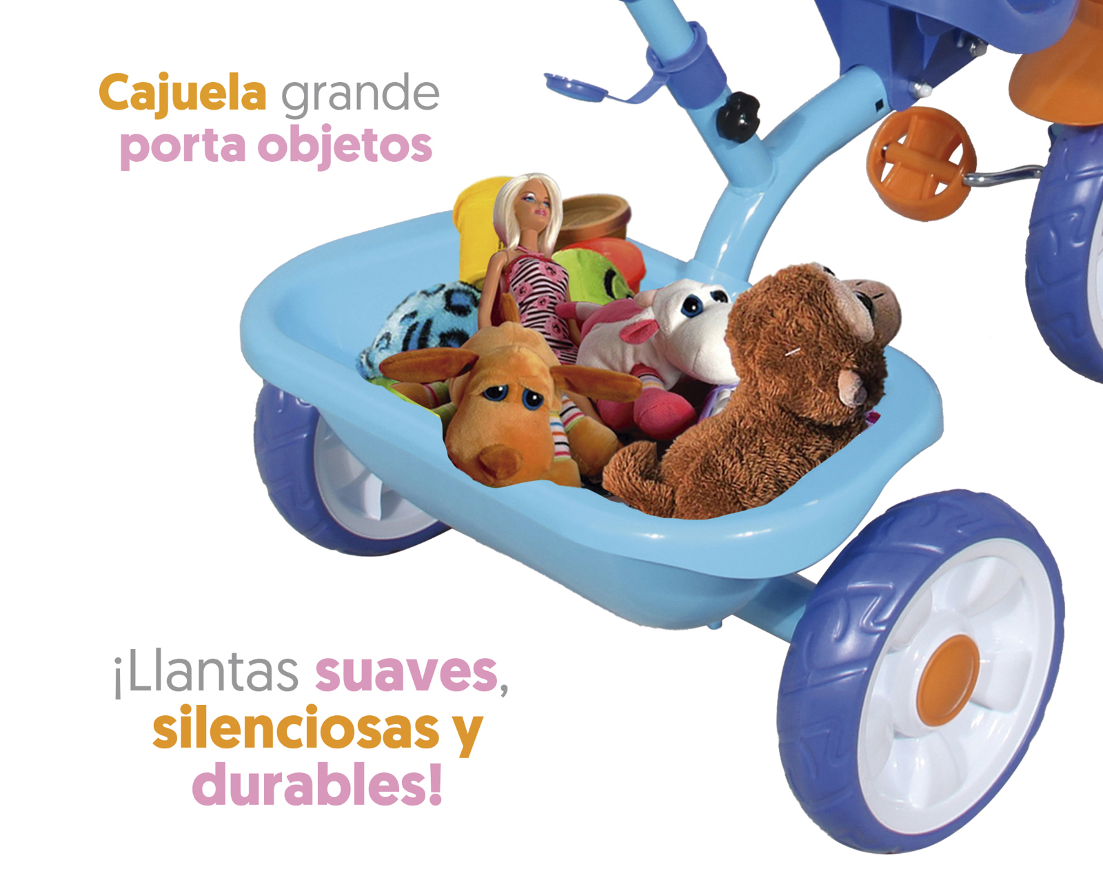 Foto 5 pulgar | Foto 4 | Triciclo Etapas Apache Bluey 3 en 1