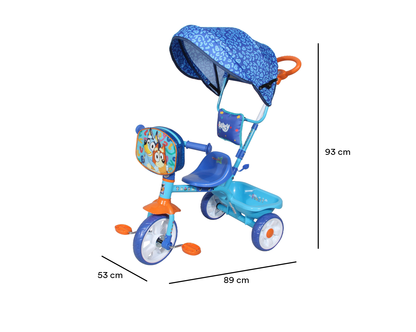 Foto 5 | Foto 5 | Triciclo Etapas Apache Bluey 3 en 1
