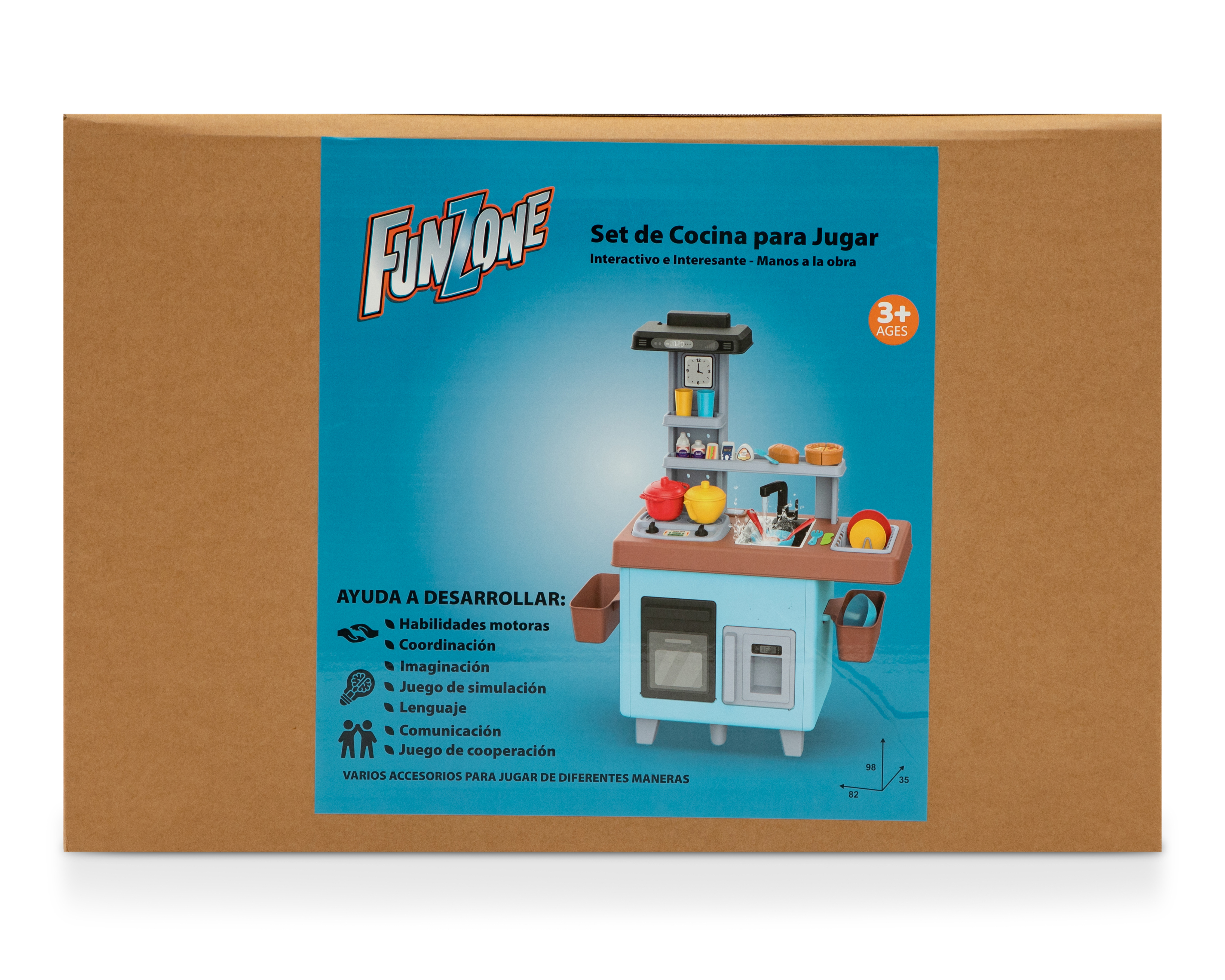 Foto 5 pulgar | Foto 4 | Cocina de Juguete Funzone con Accesorios