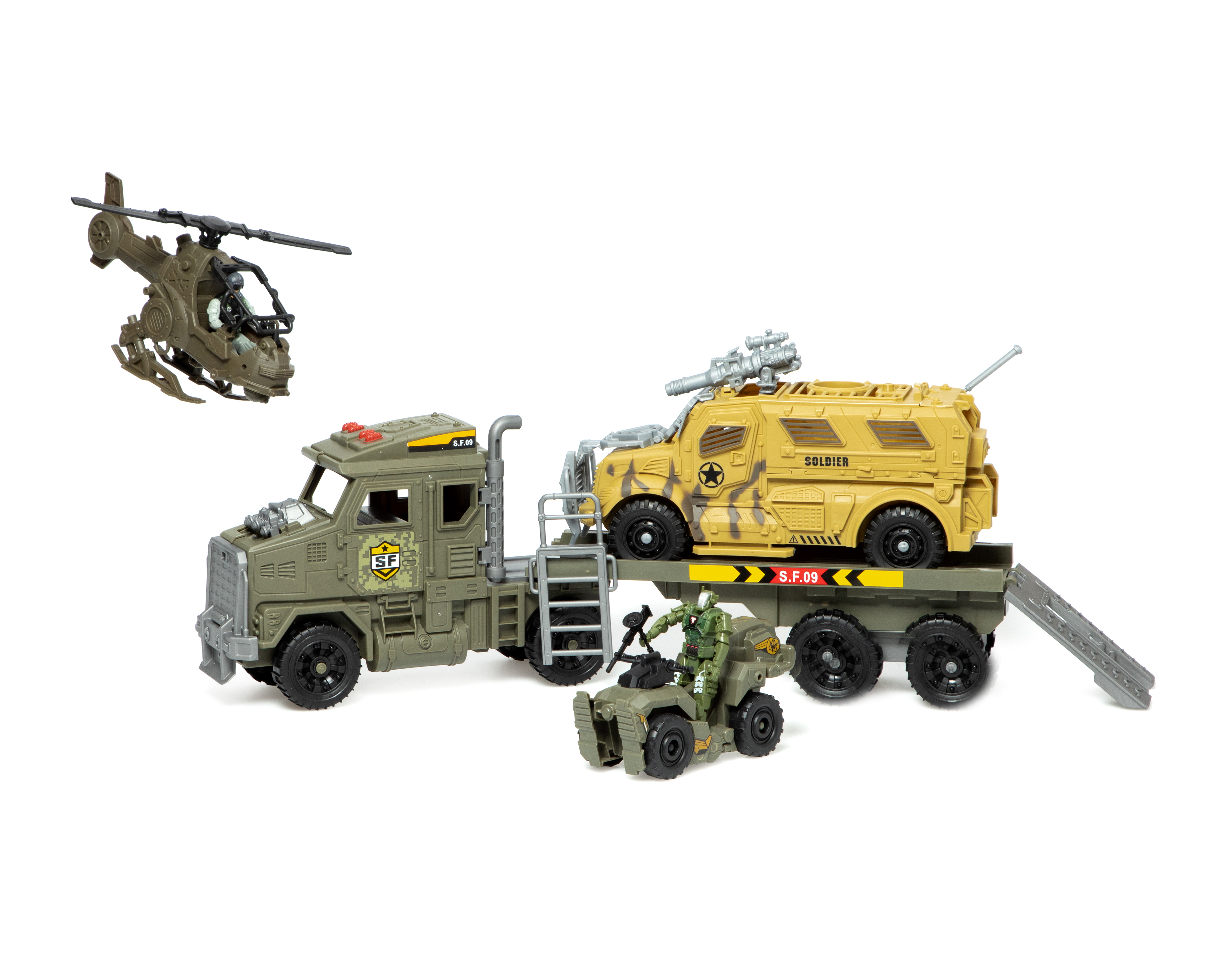 Juego de Combate Militar Funzone con Accesorios