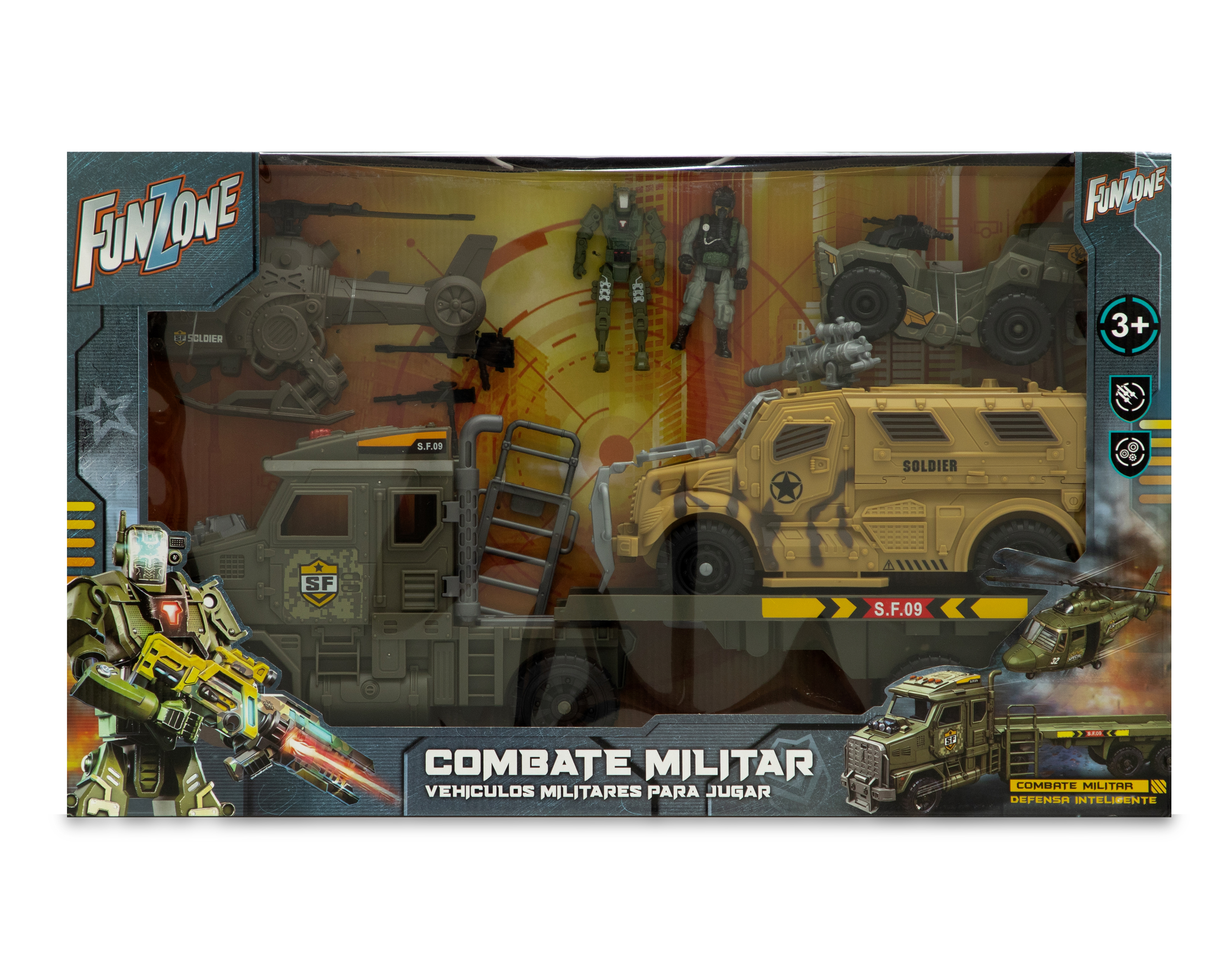 Foto 3 | Foto 3 | Juego de Combate Militar Funzone con Accesorios