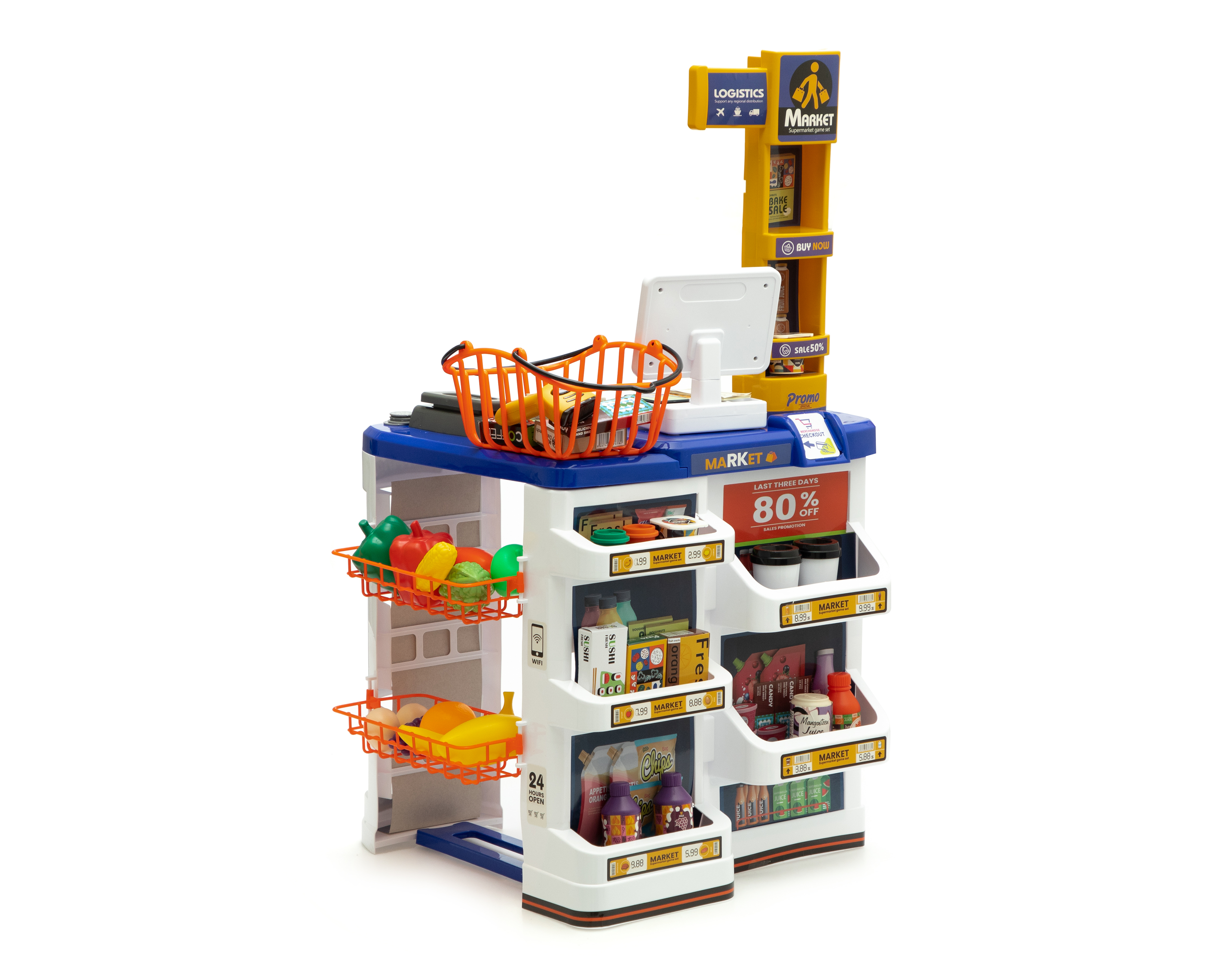 Foto 2 | Foto 2 | Supermercado de Juguete Funzone 60 Piezas