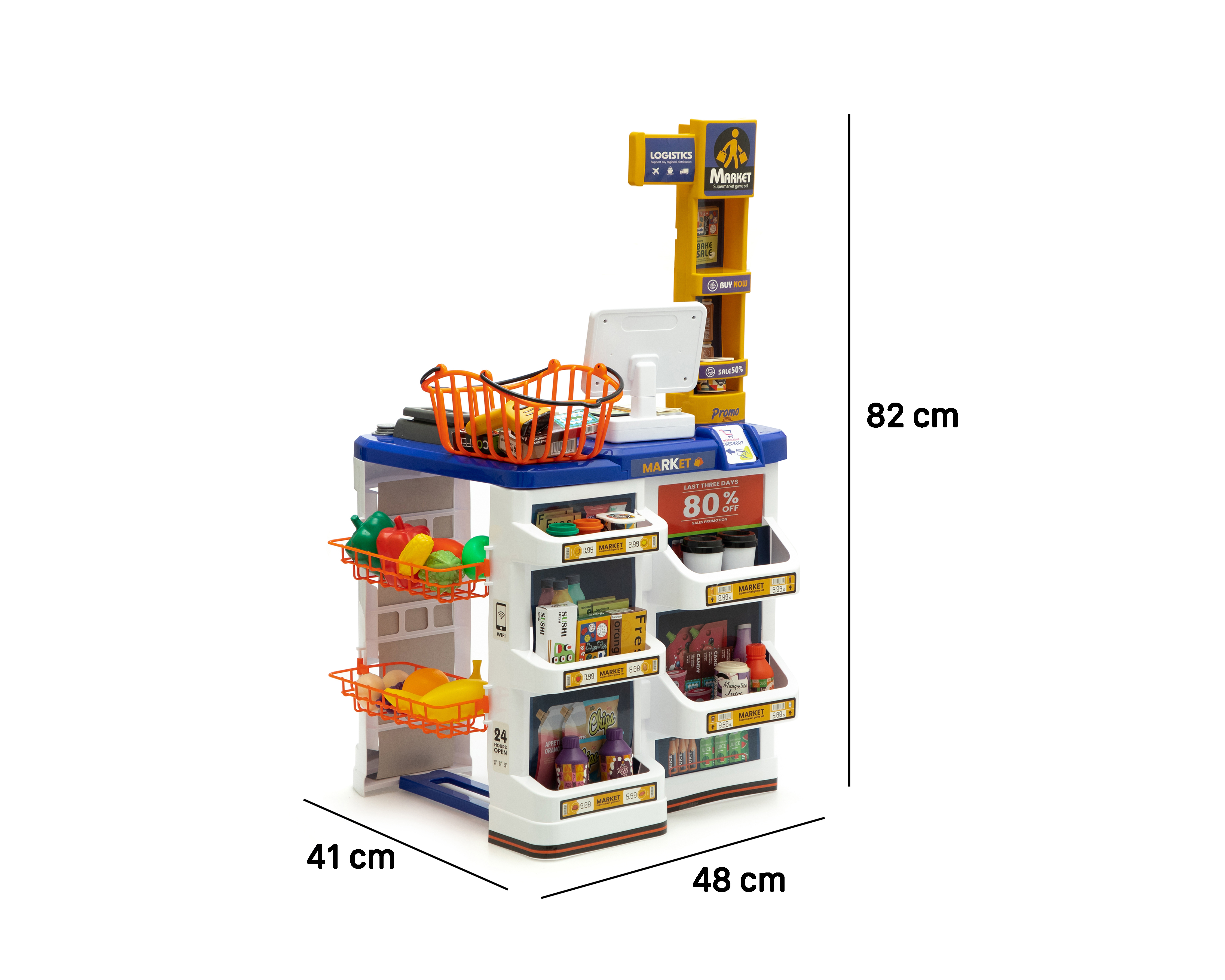 Foto 6 pulgar | Foto 5 | Supermercado de Juguete Funzone 60 Piezas