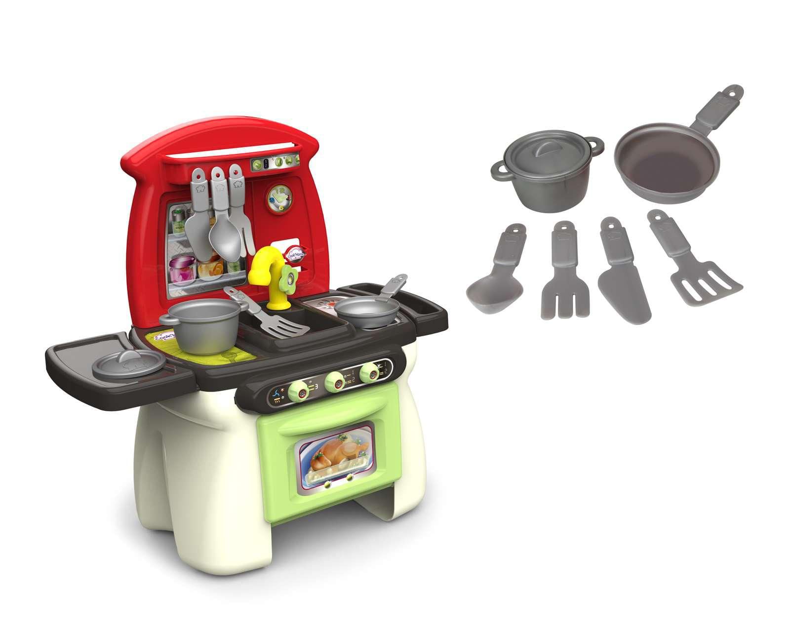 Foto 3 pulgar | Foto 2 | Cocina y Manicura Vanity Duplo Chicos rojo/rosa