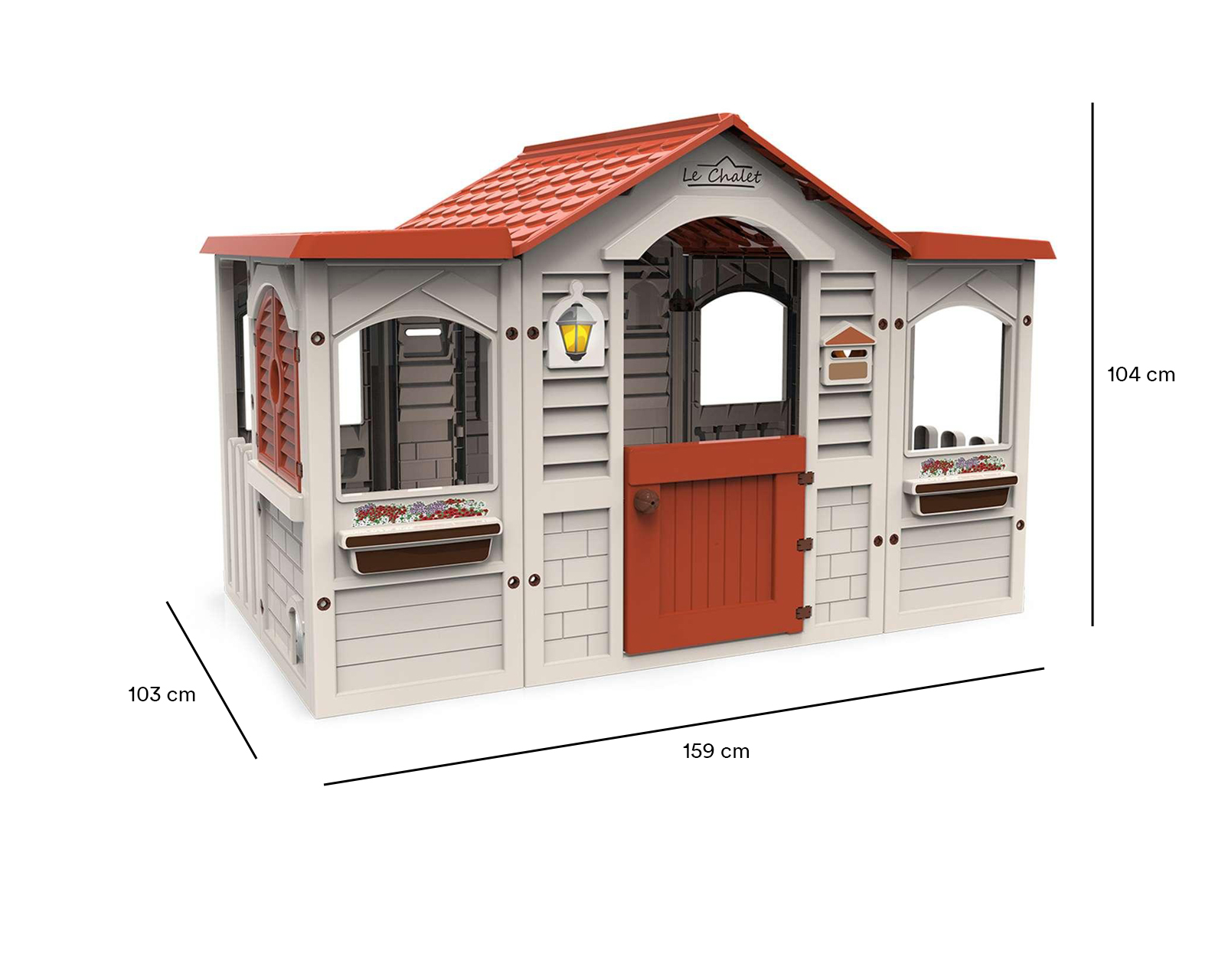 Foto 5 | Foto 5 | Casita Infantil Chicos Le Chalet 89650 Gris/Rojo