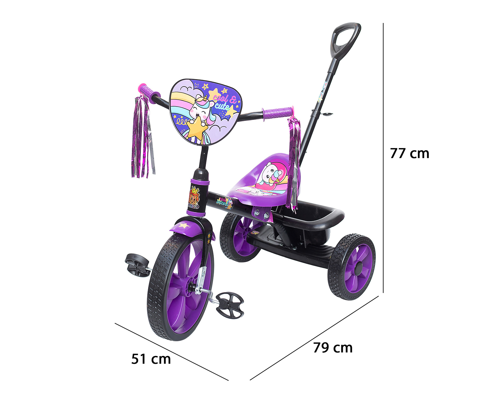 Foto 6 | Foto 6 | Triciclo Promeyco Baby Unicornio