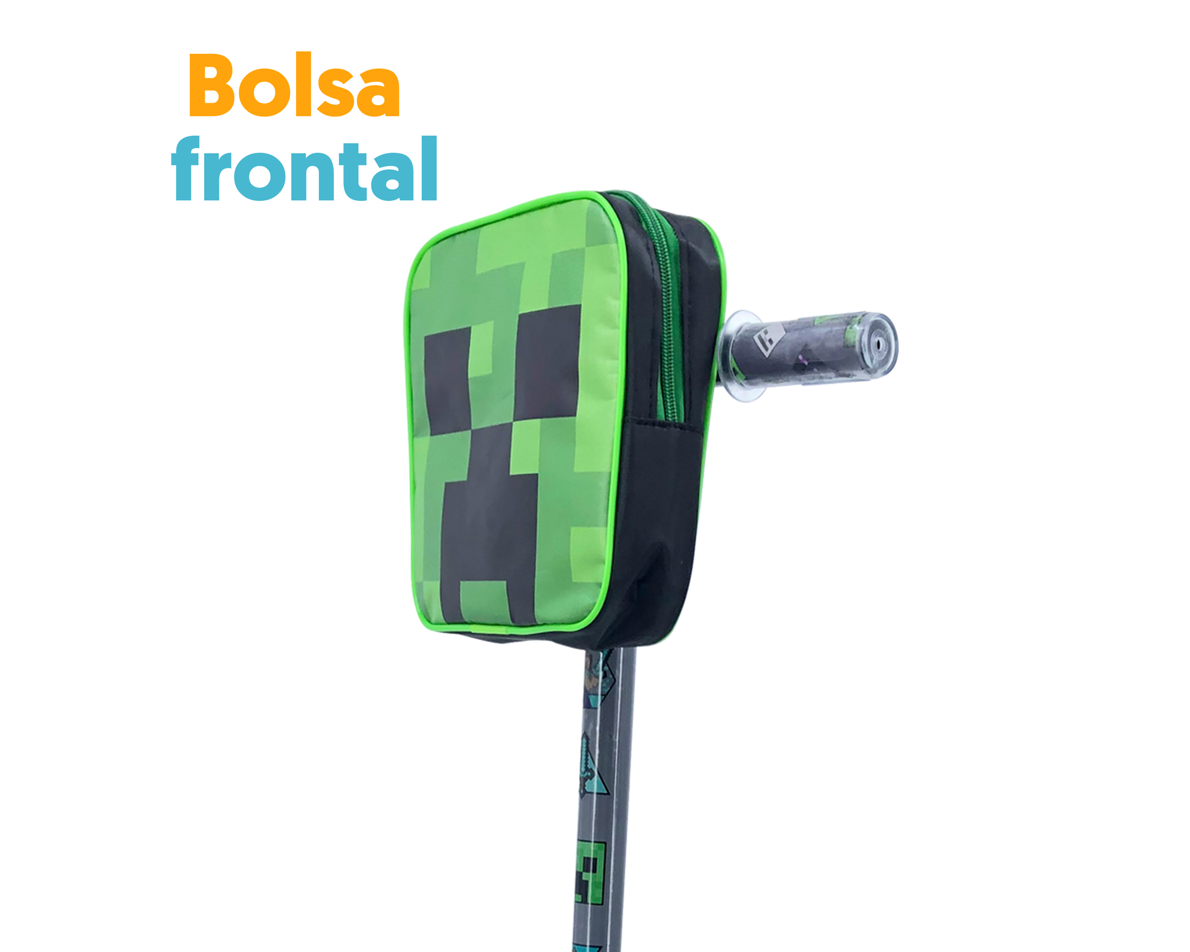 Foto 3 pulgar | Foto 2 | Scooter Infantil Apache Minecraft con Luces