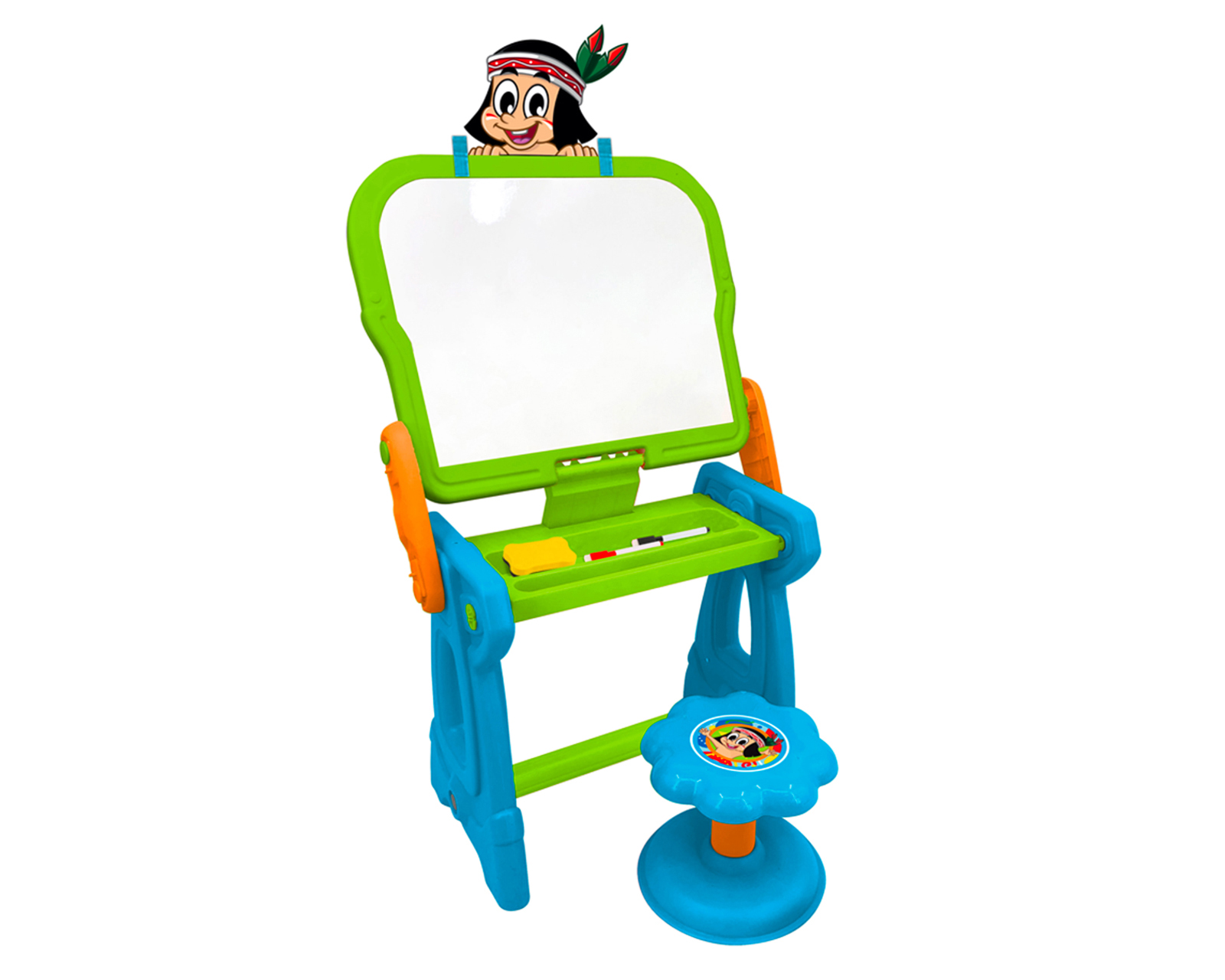 Pizarrón Apache 2 en 1 con Accesorios