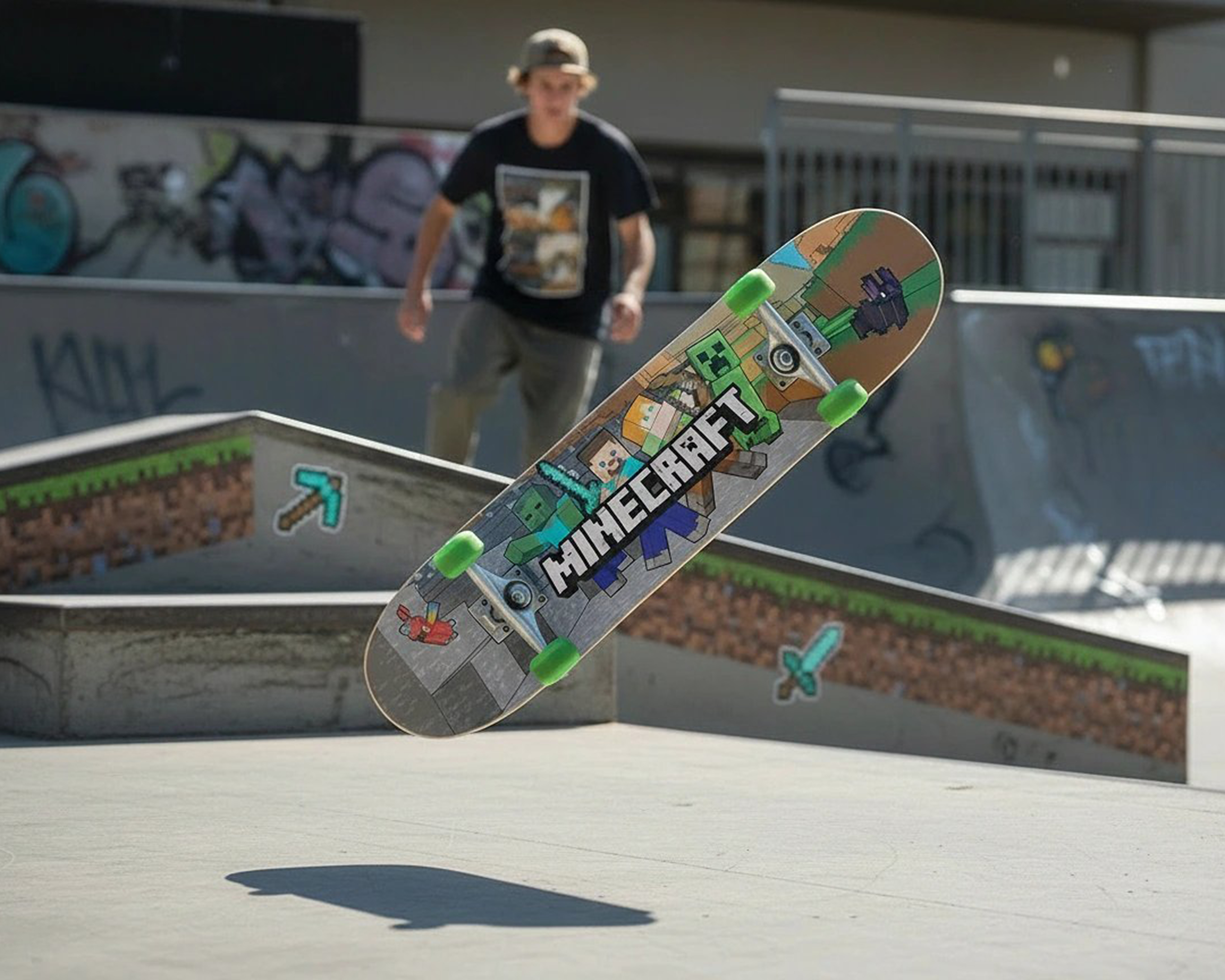 Foto 6 | Foto 6 | Patineta Apache Minecraft con Antiderrapante