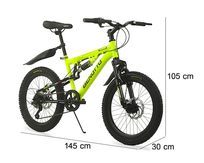Foto 6 | Foto 6 | Bicicleta de Montaña Benotto Rodada 20 Verde