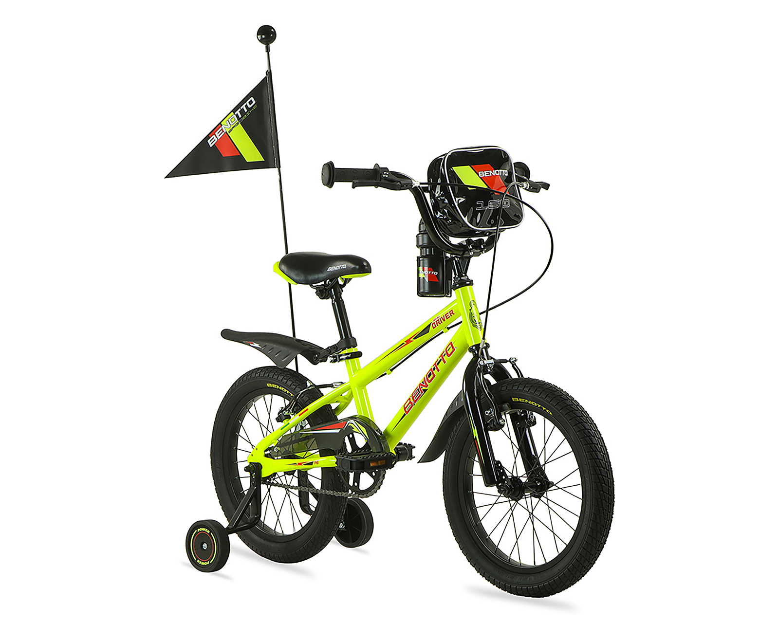 Foto 2 | Foto 2 | Bicicleta Infantil Benotto Mini Driver R16 Verde