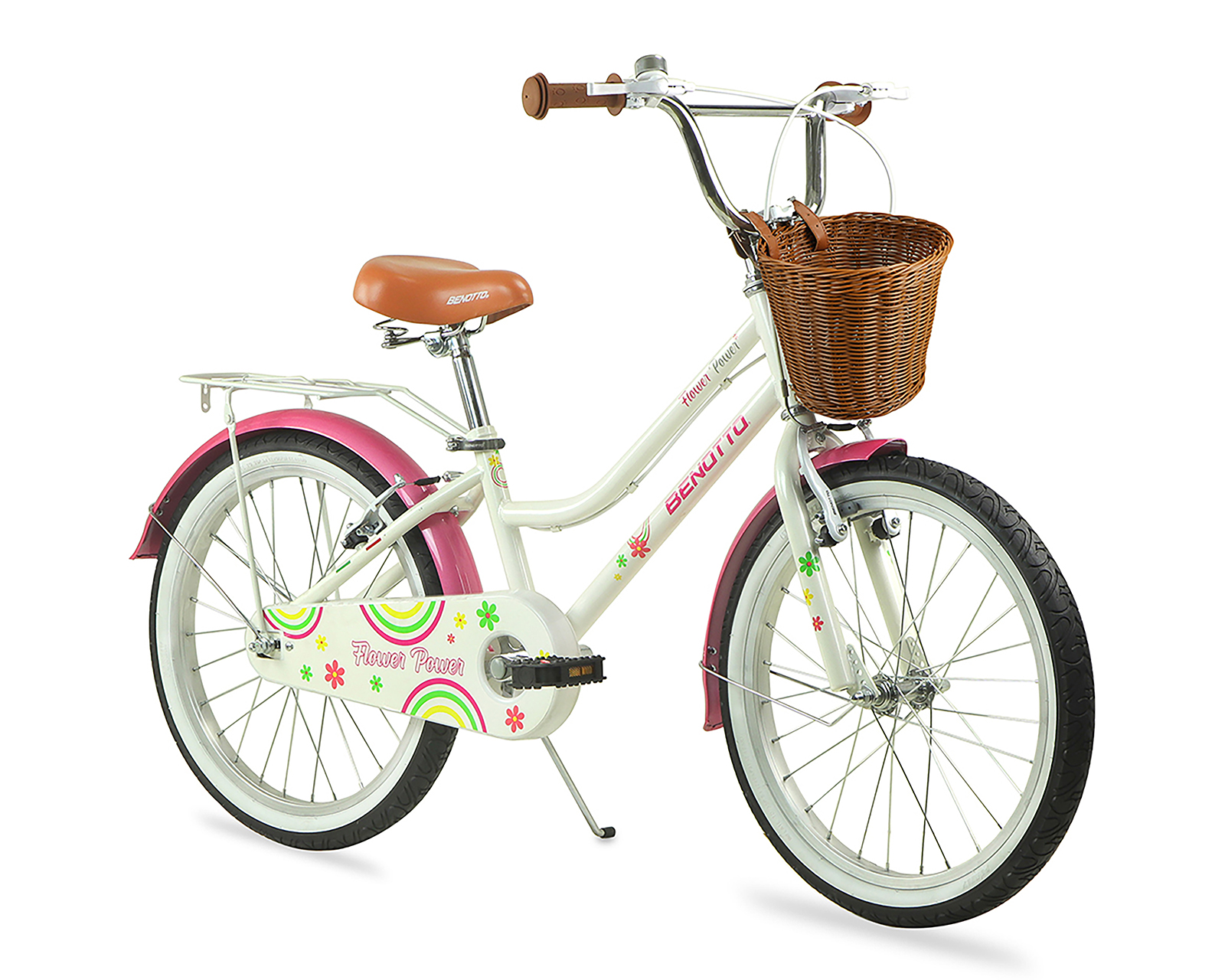 Foto 3 pulgar | Foto 2 | Bicicleta Benotto Flower Power R20 Rosa