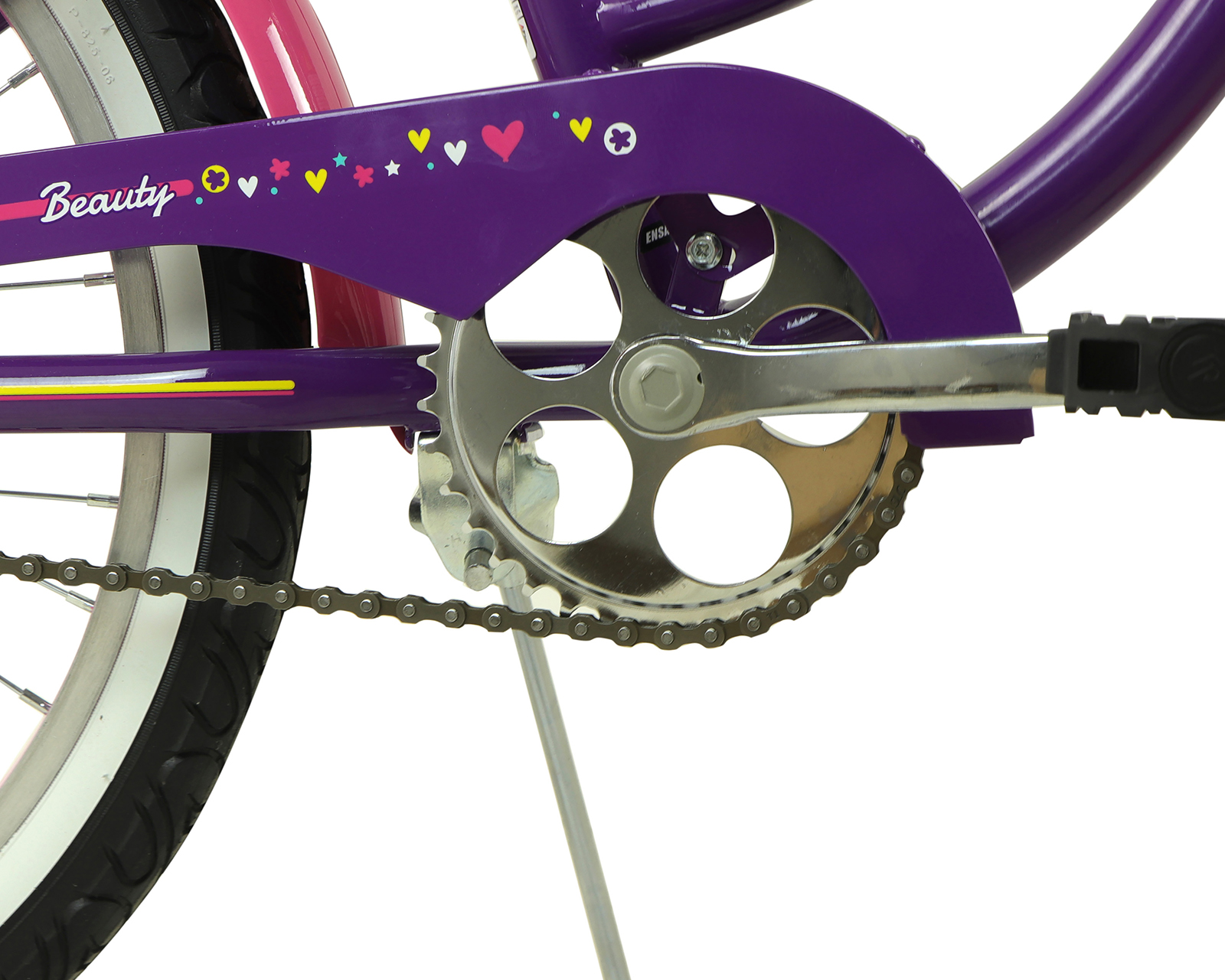 Foto 4 pulgar | Foto 3 | Bicicleta Infantil Benotto City Crucero R20 Morada