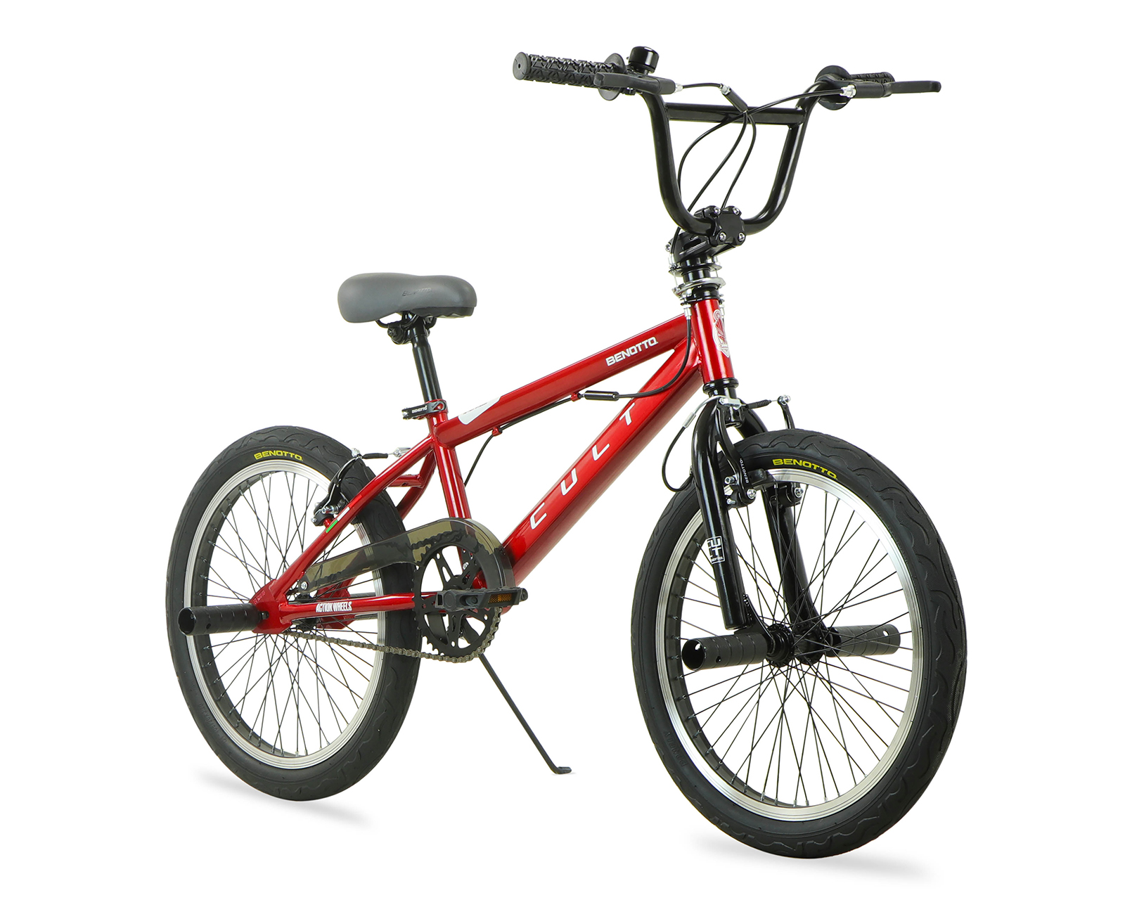 Foto 3 pulgar | Foto 2 | Bicicleta Infantil Benotto Freestyle R20 Roja
