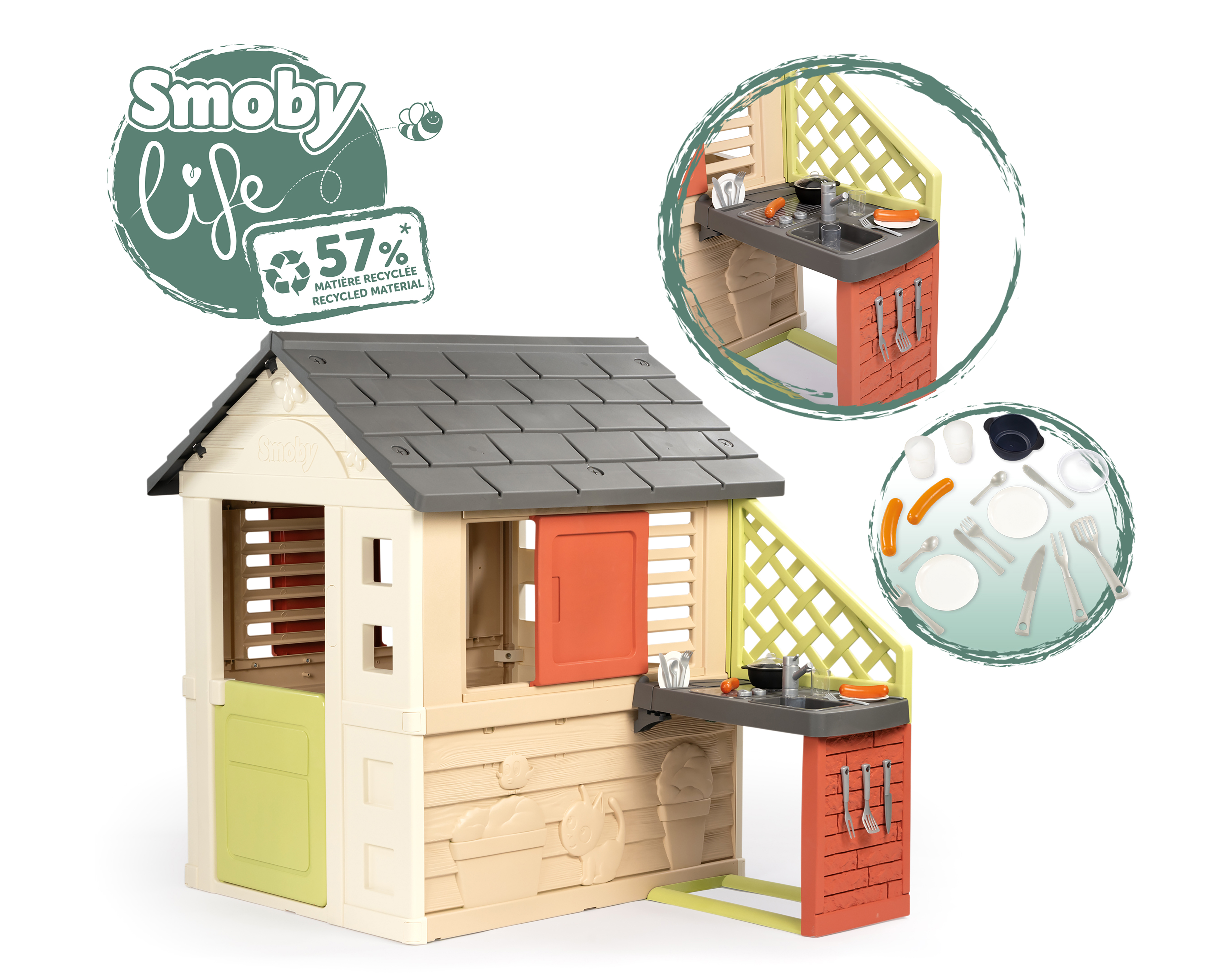 Foto 2 | Foto 2 | Casa de Juego Smoby con Accesorios