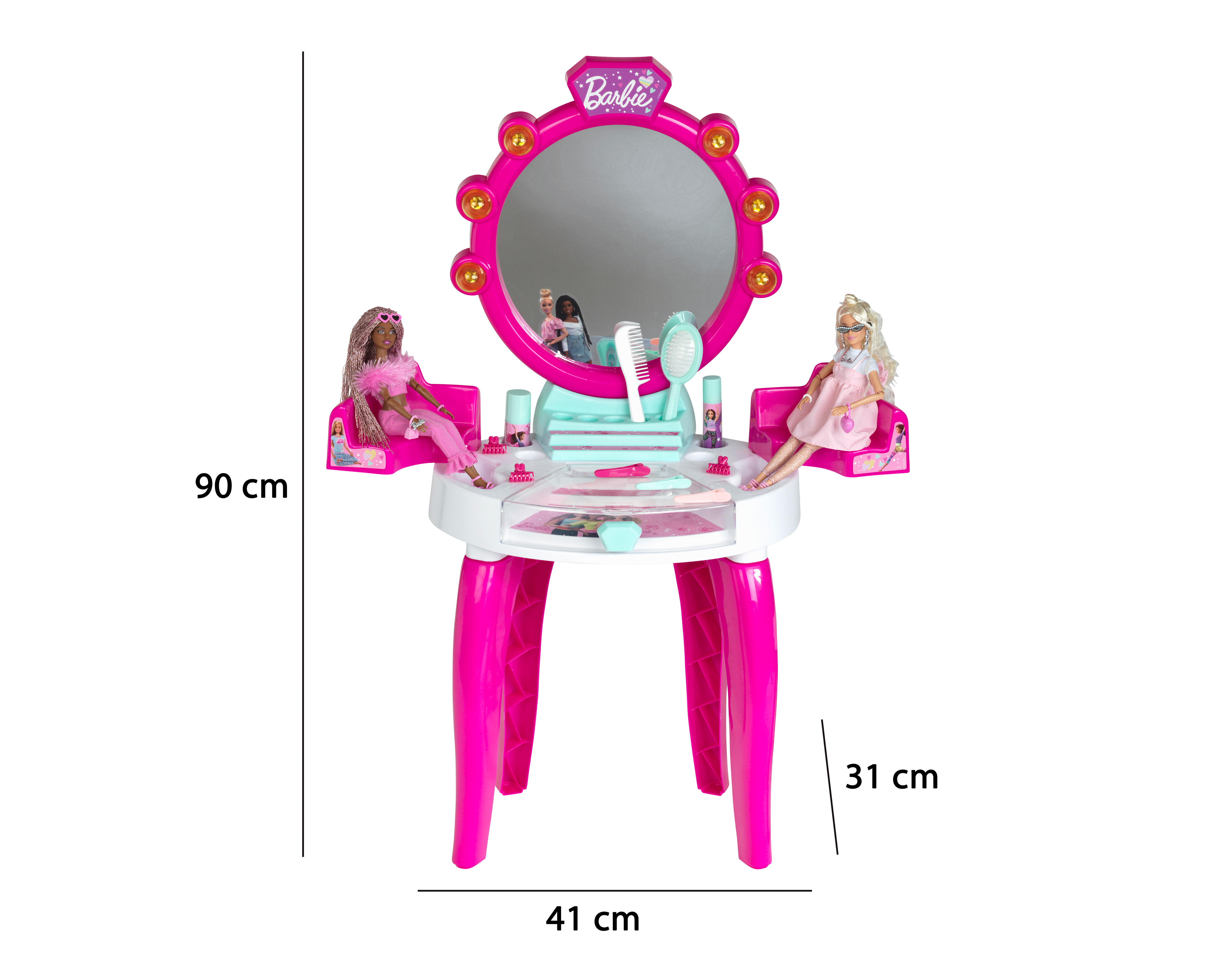 Foto 5 pulgar | Foto 4 | Juego de Belleza Theo Klein Barbie 12 Piezas