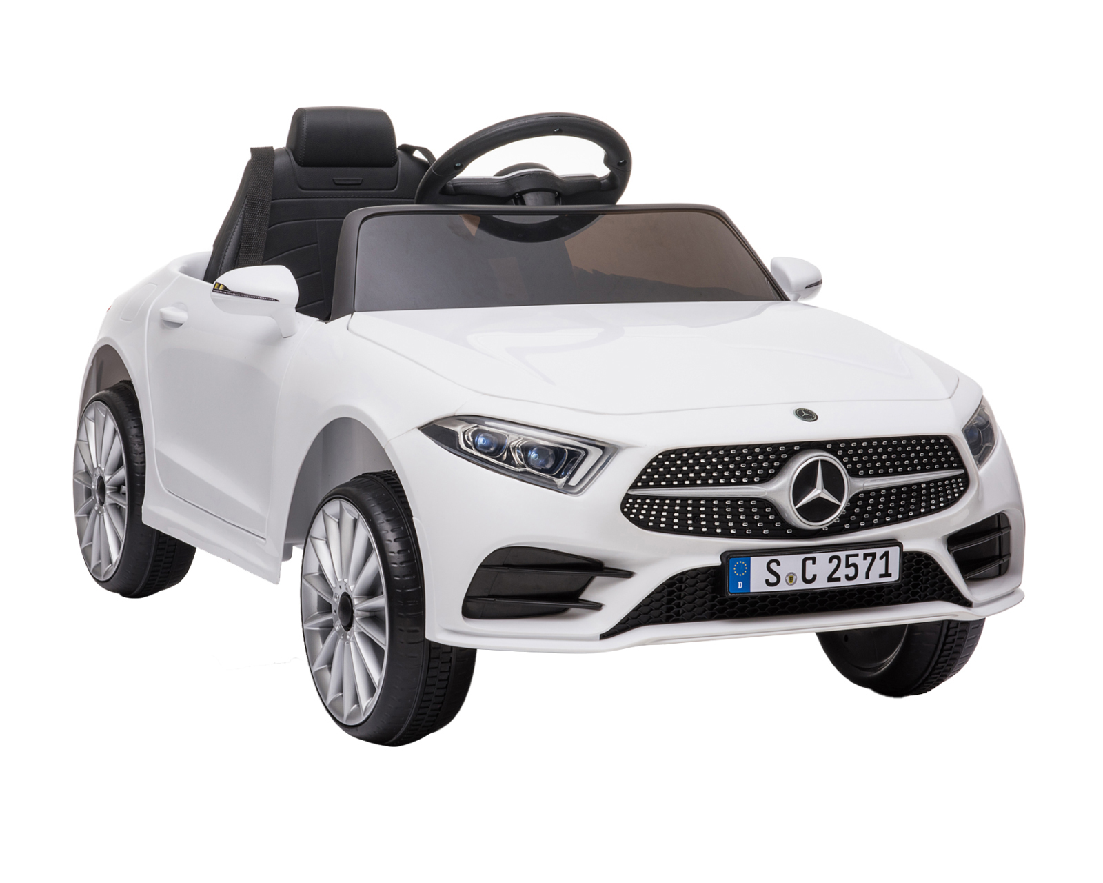Montable Eléctrico Mercedes-Benz Blanco