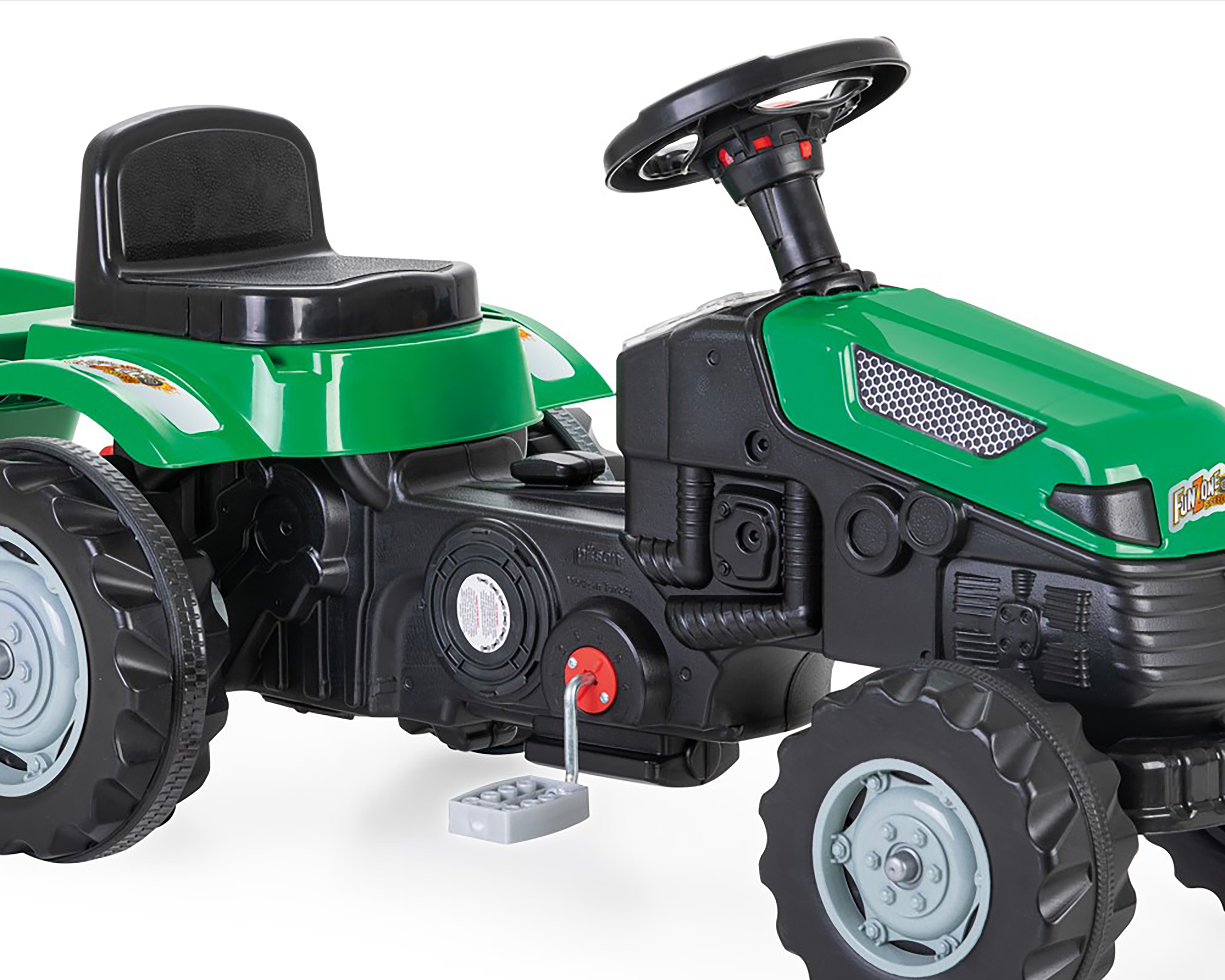Foto 4 | Foto 3 | Montable Tractor Funzone Verde con Pedales