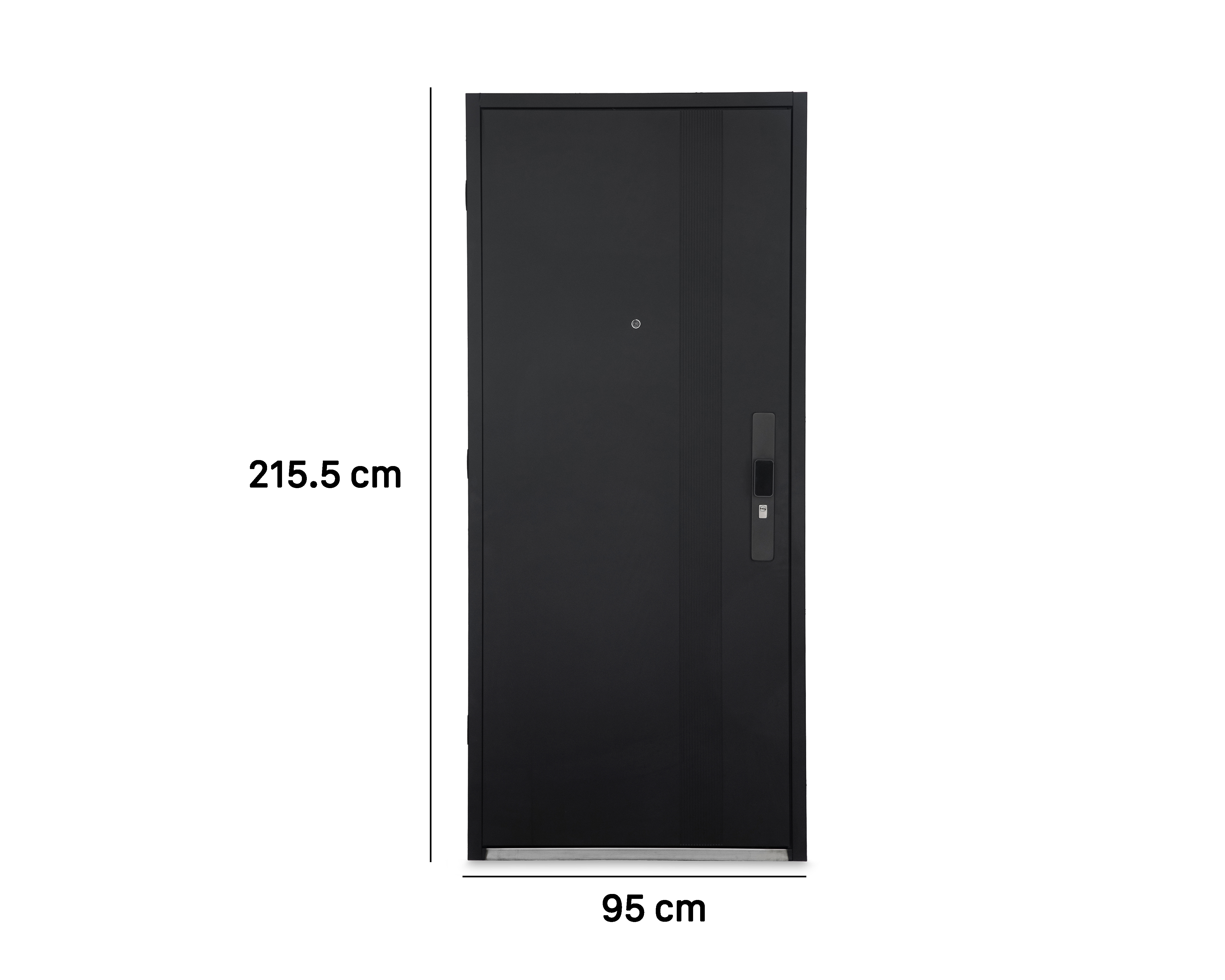 Foto 5 pulgar | Foto 4 | Puerta de Seguridad Brave de Acero para Exterior 95 x 215.5 cm