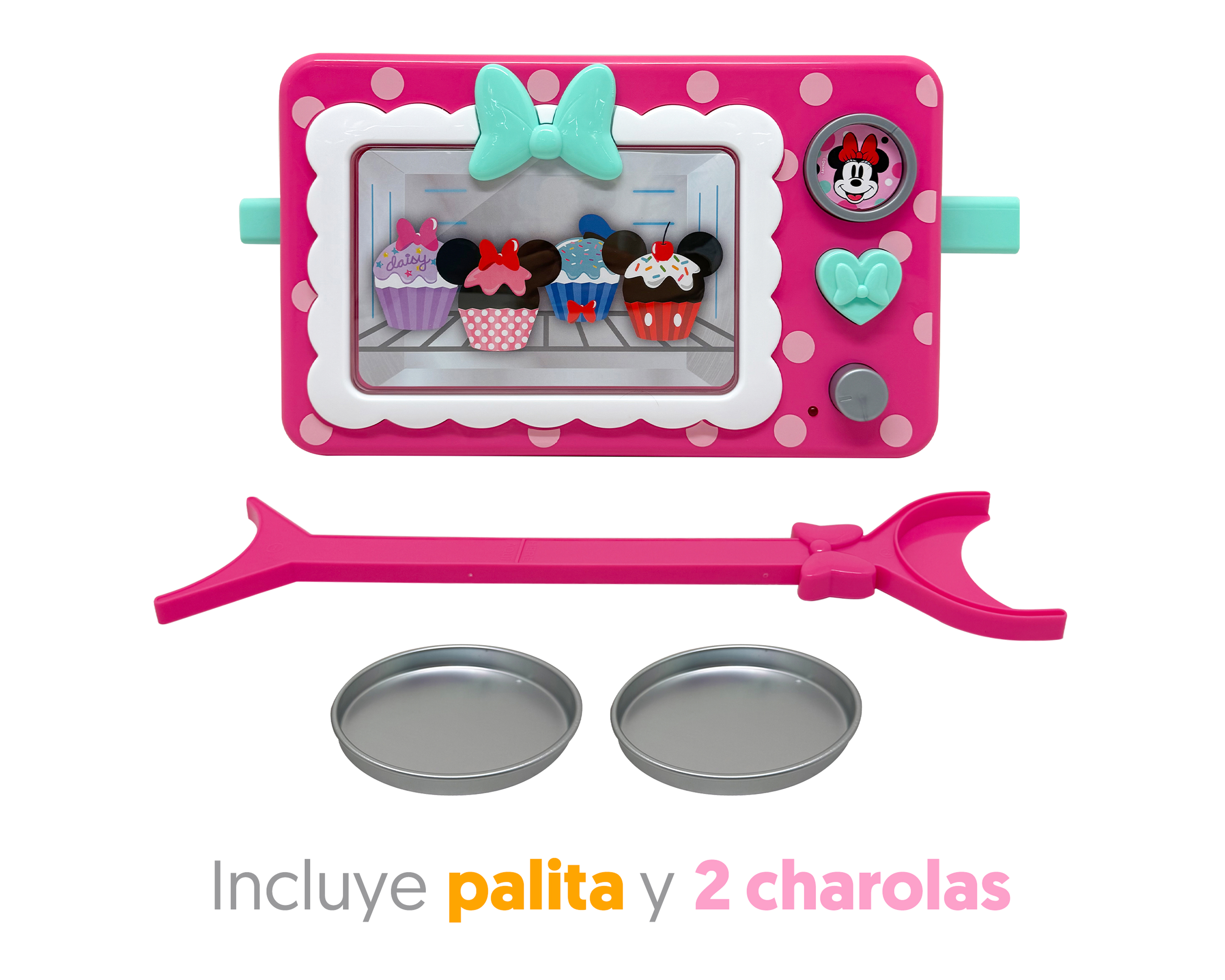 Foto 2 | Foto 2 | Hornito Eléctrico Apache Minnie Mouse con Accesorios