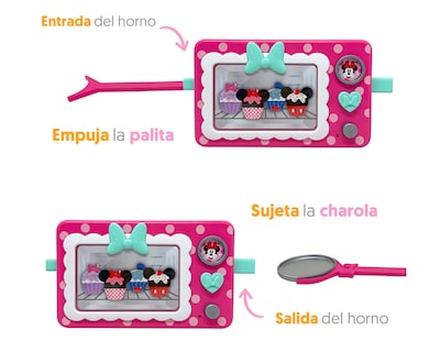 Foto 3 | Foto 3 | Hornito Eléctrico Apache Minnie Mouse con Accesorios