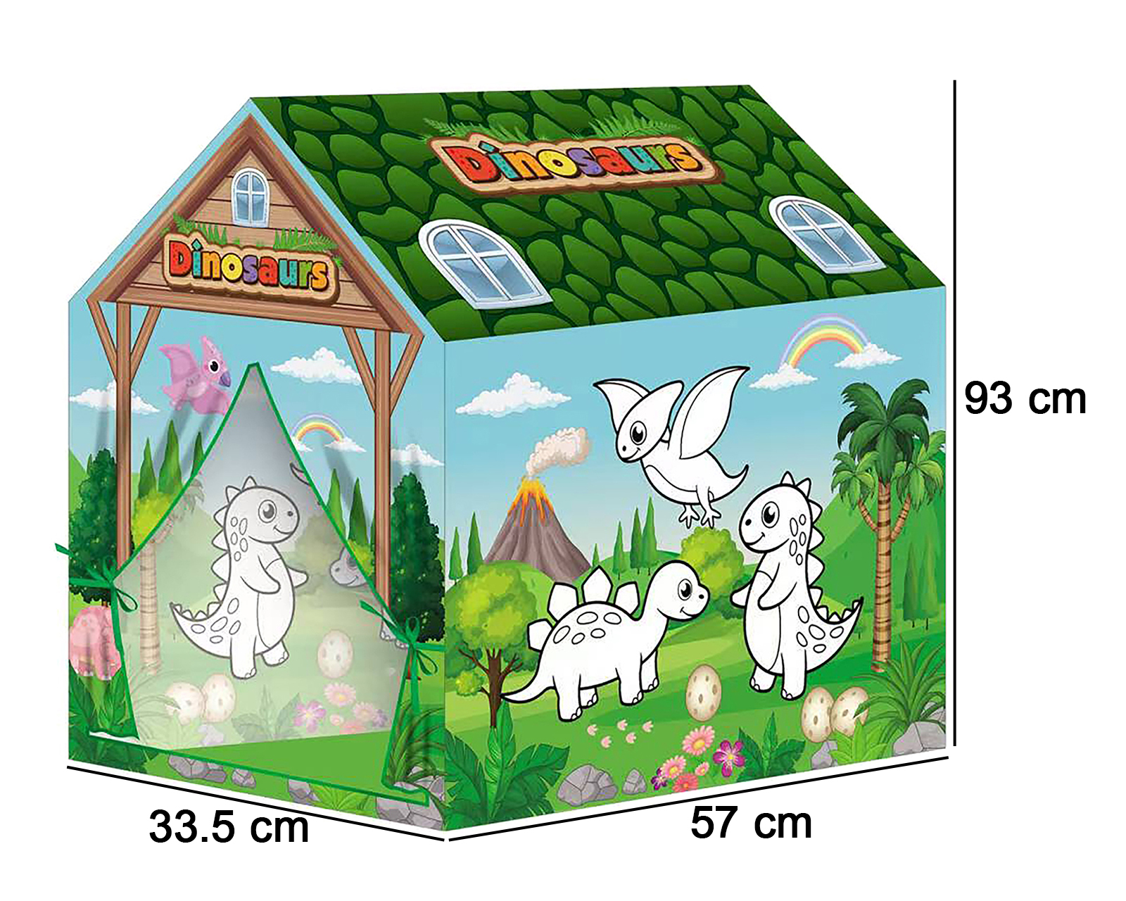 Foto 5 pulgar | Foto 4 | Casa de Juego para Niños Funzone Multicolor