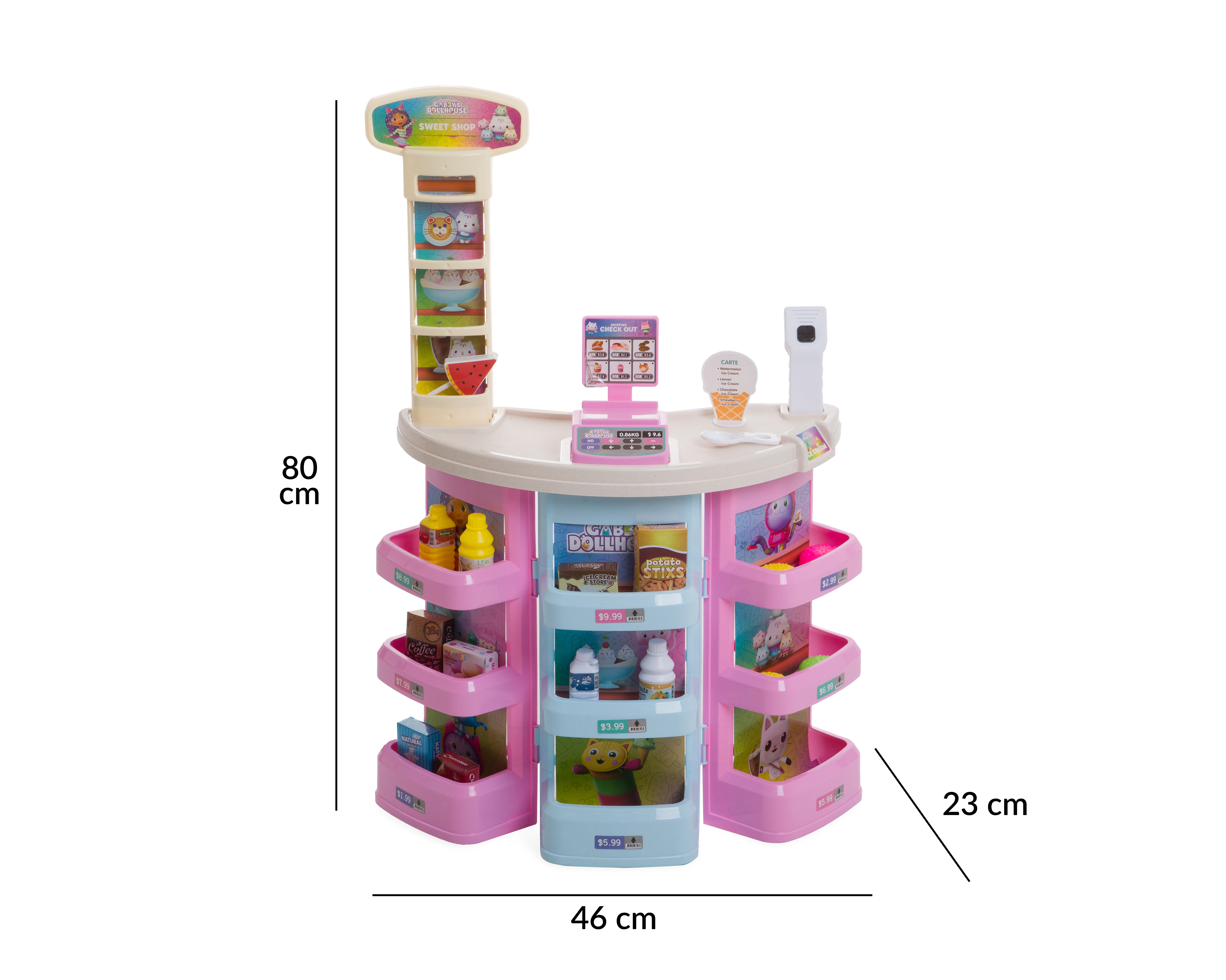 Foto 6 pulgar | Foto 5 | Cocina de Juguete Gabby's Dollhouse con Luces
