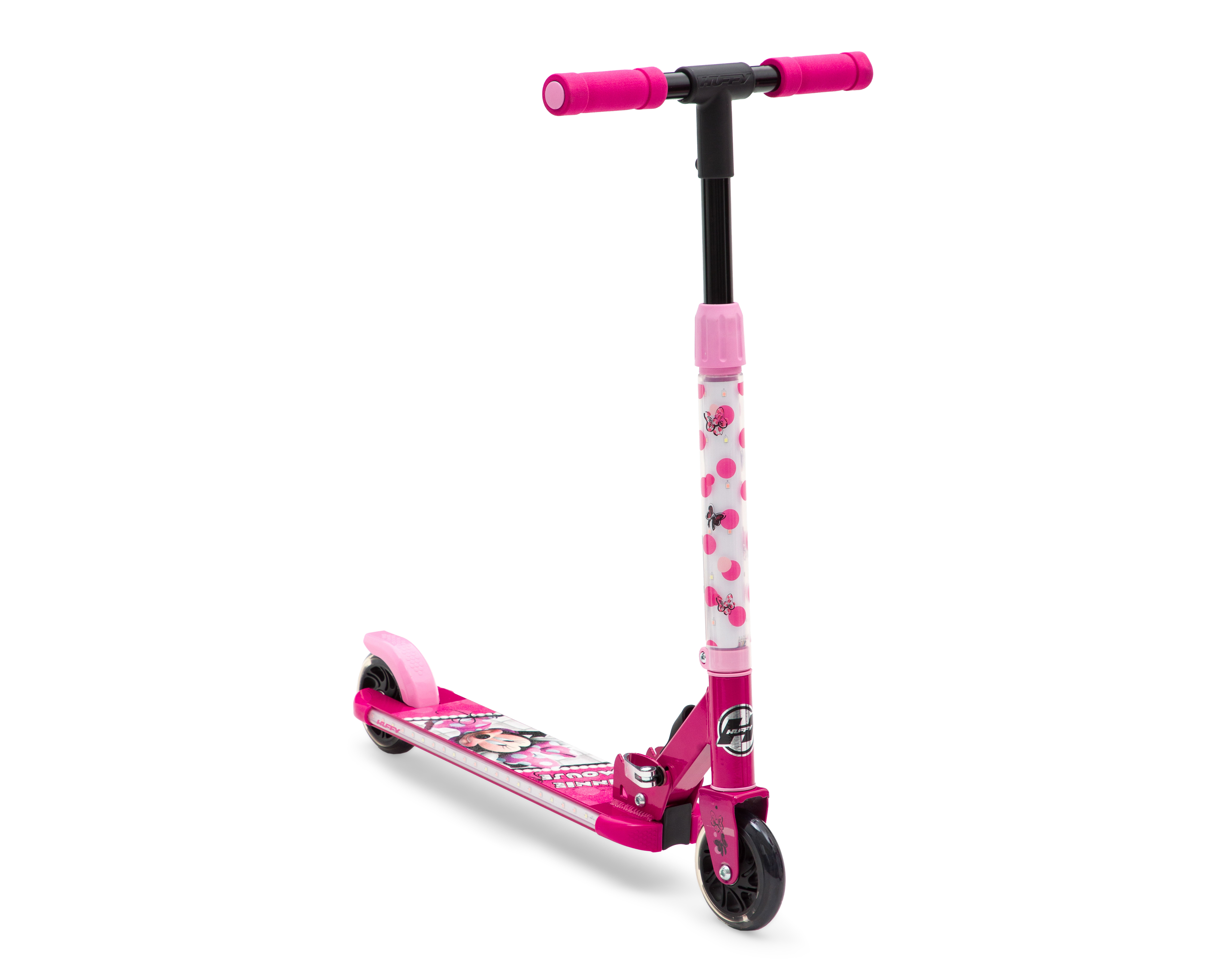 Foto 2 | Foto 2 | Bicicleta y Scooter Infantil Huffy Minnie Rodada 16 Rosa