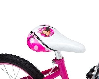 Foto 7 | Foto 7 | Bicicleta y Scooter Infantil Huffy Minnie Rodada 16 Rosa