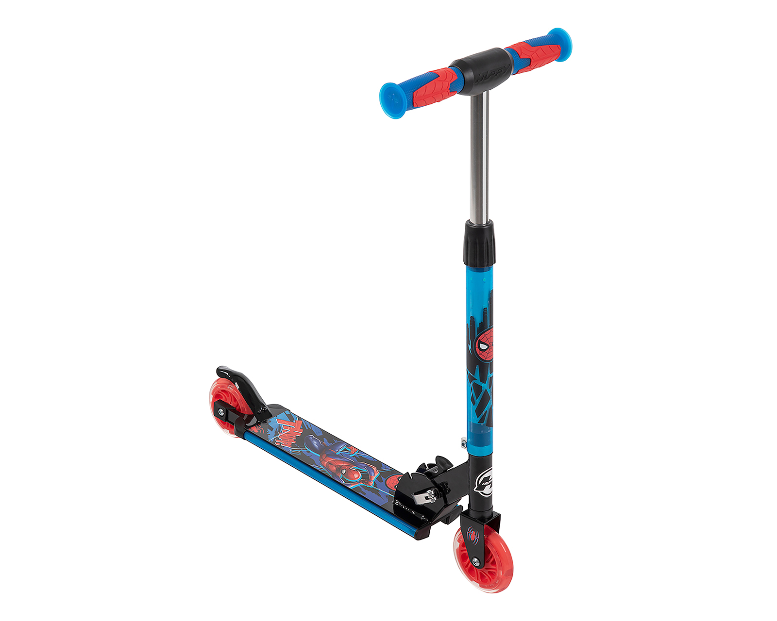 Foto 6 | Foto 6 | Bicicleta y Scooter Infantil Huffy Spider-Man Rodada 16 Negra