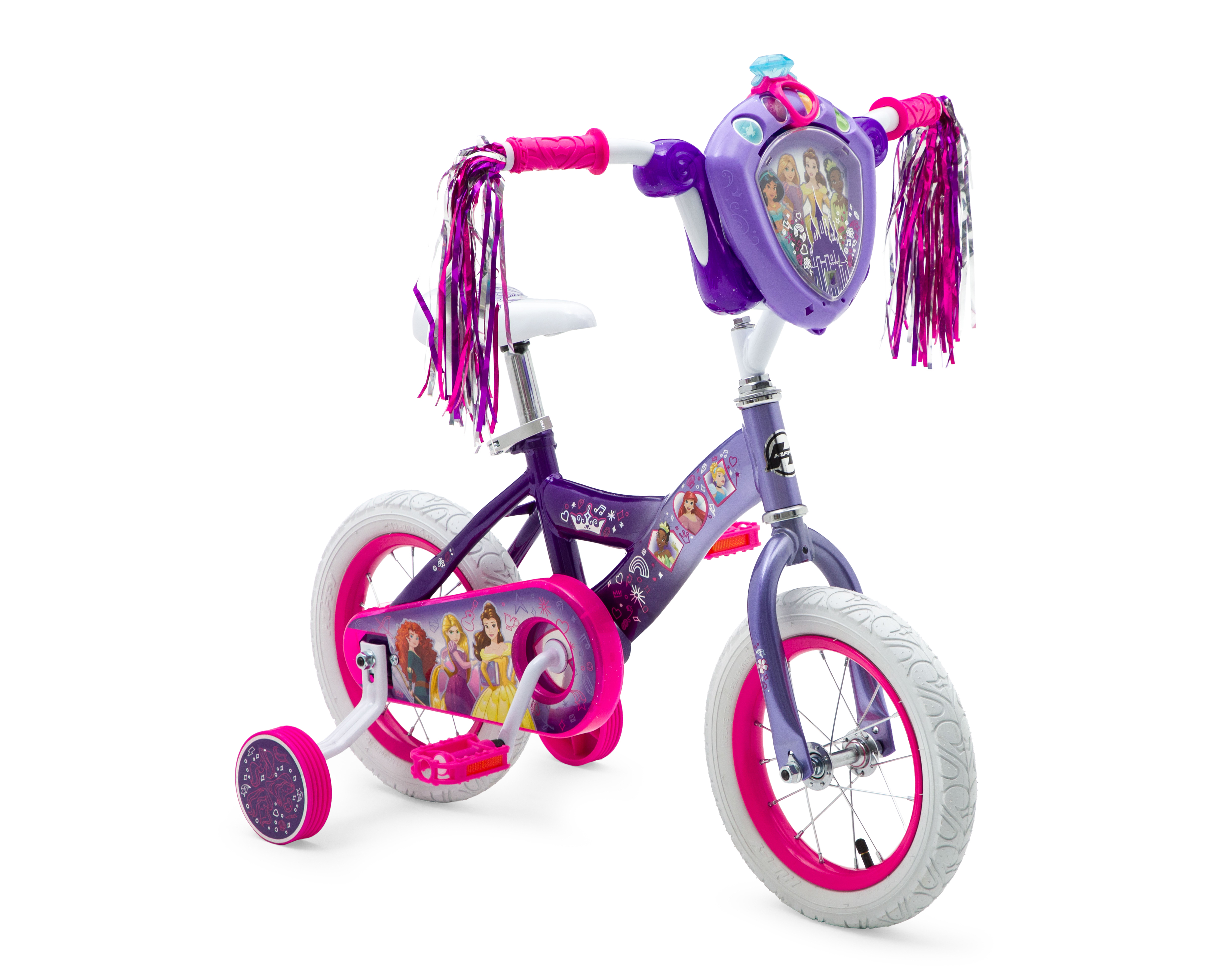Bicicleta Infantil Huffy Princess Rodada 12 Rosa