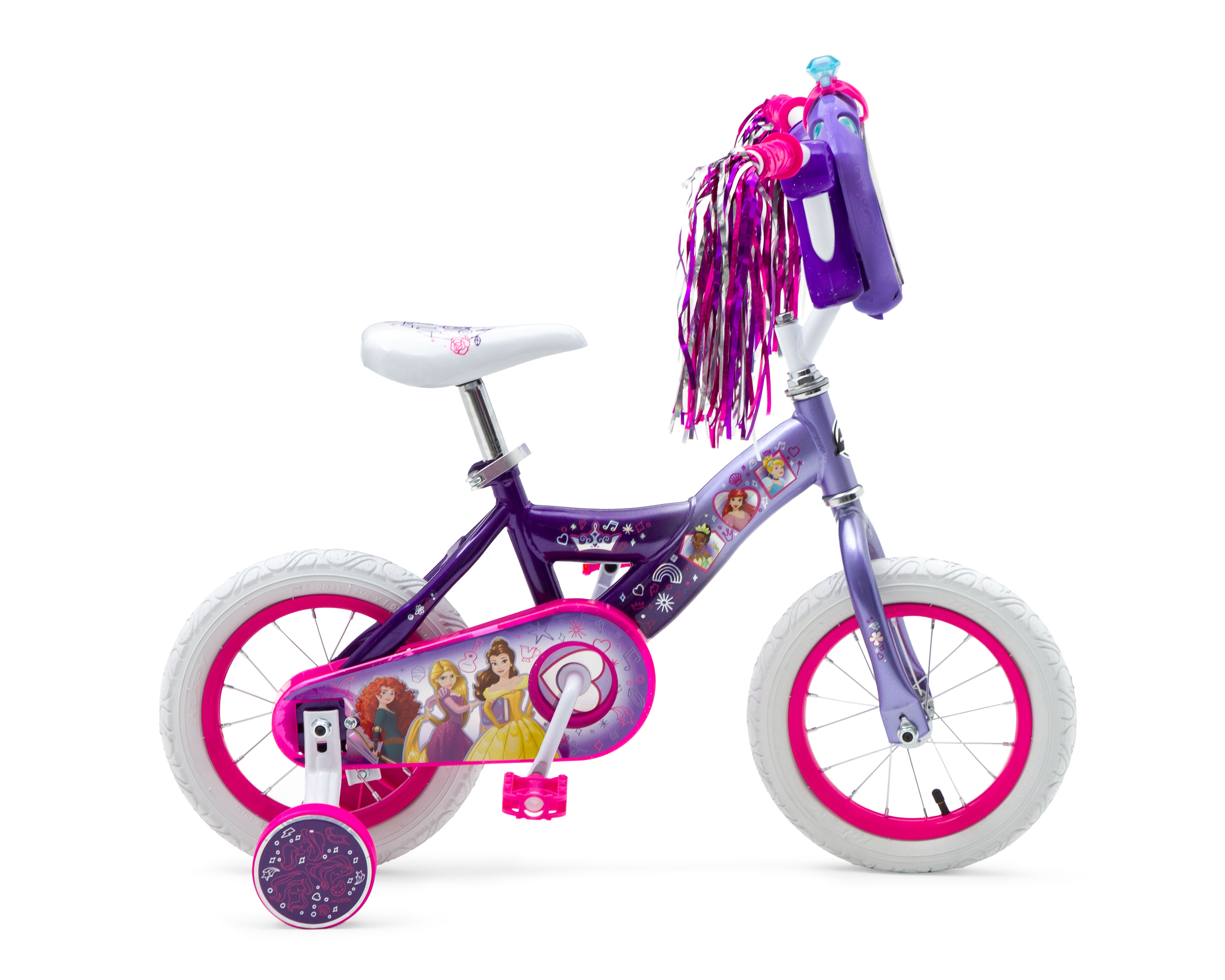 Foto 3 pulgar | Foto 2 | Bicicleta Infantil Huffy Princess Rodada 12 Rosa