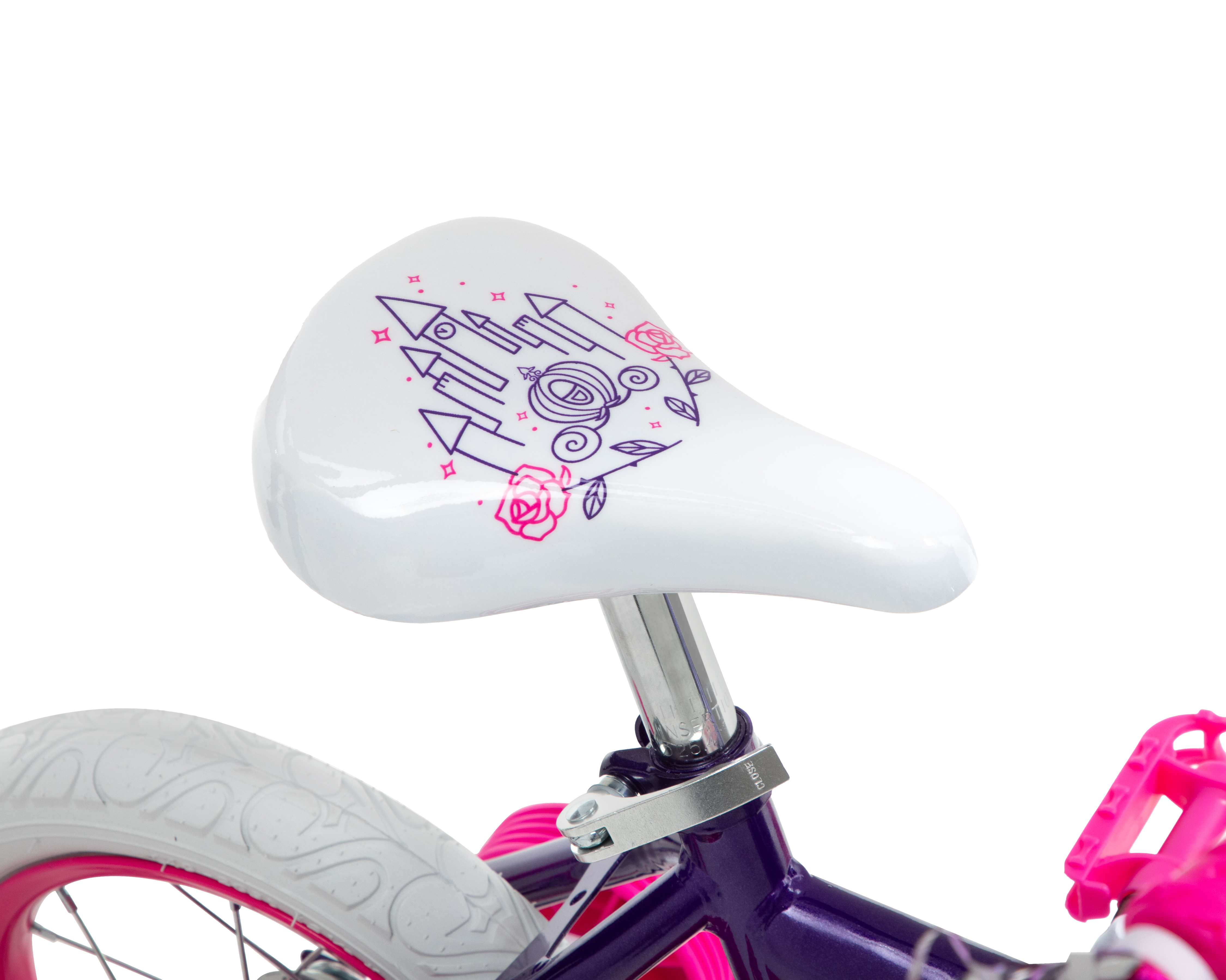 Foto 5 | Foto 5 | Bicicleta Infantil Huffy Princess Rodada 12 Rosa