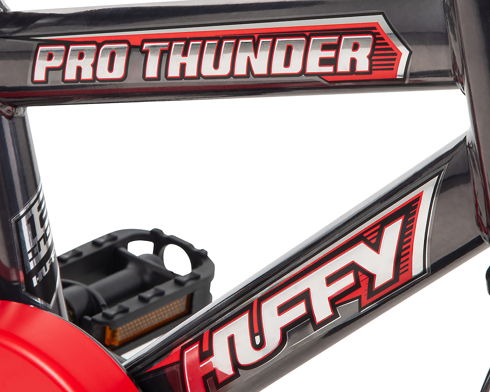 Foto 4 | Foto 4 | Bicicleta Infantil Huffy Pro Thunder Rodada 12 Negro