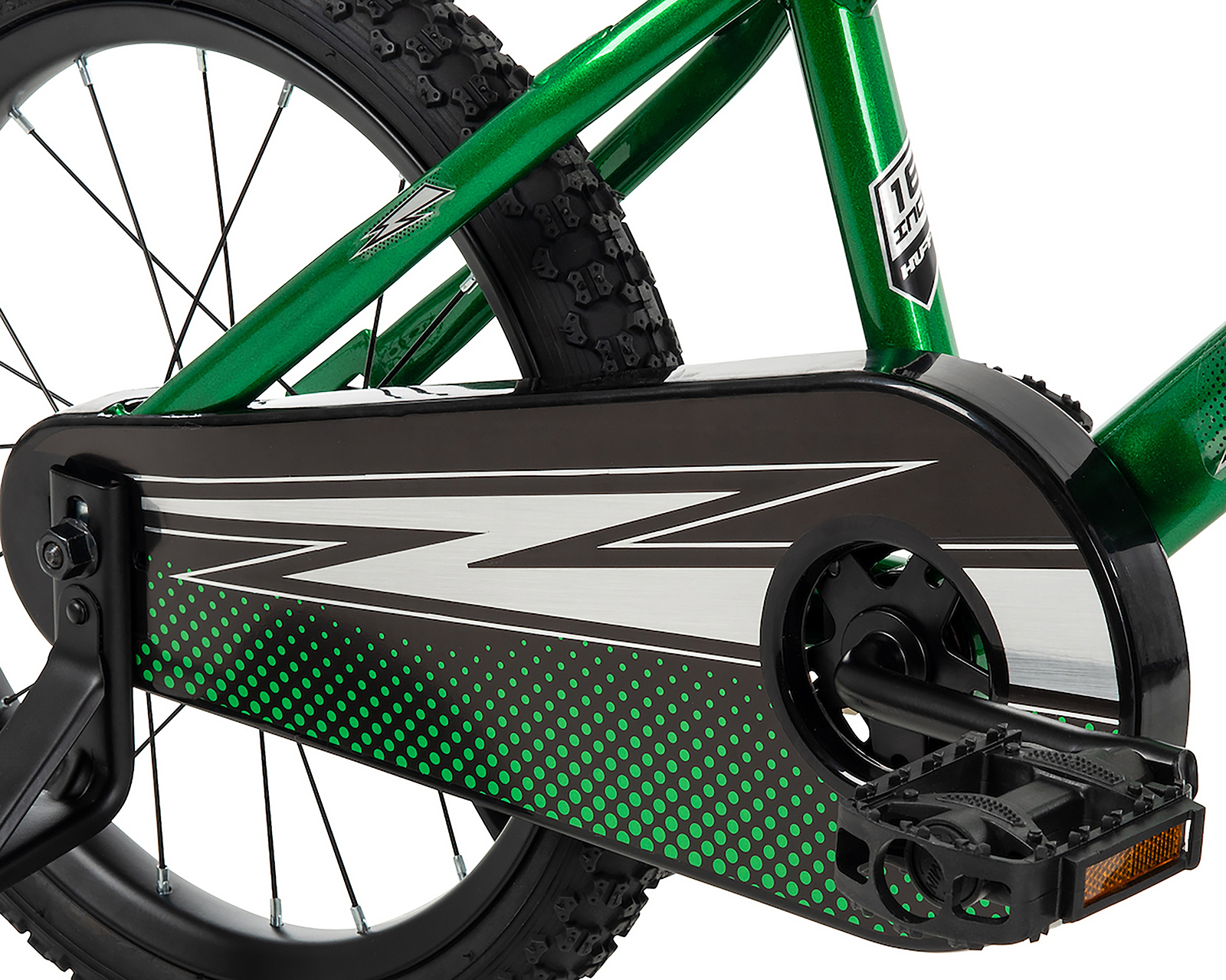 Foto 5 | Foto 5 | Bicicleta Infantil Huffy Pro Thunder Rodada 16 Verde