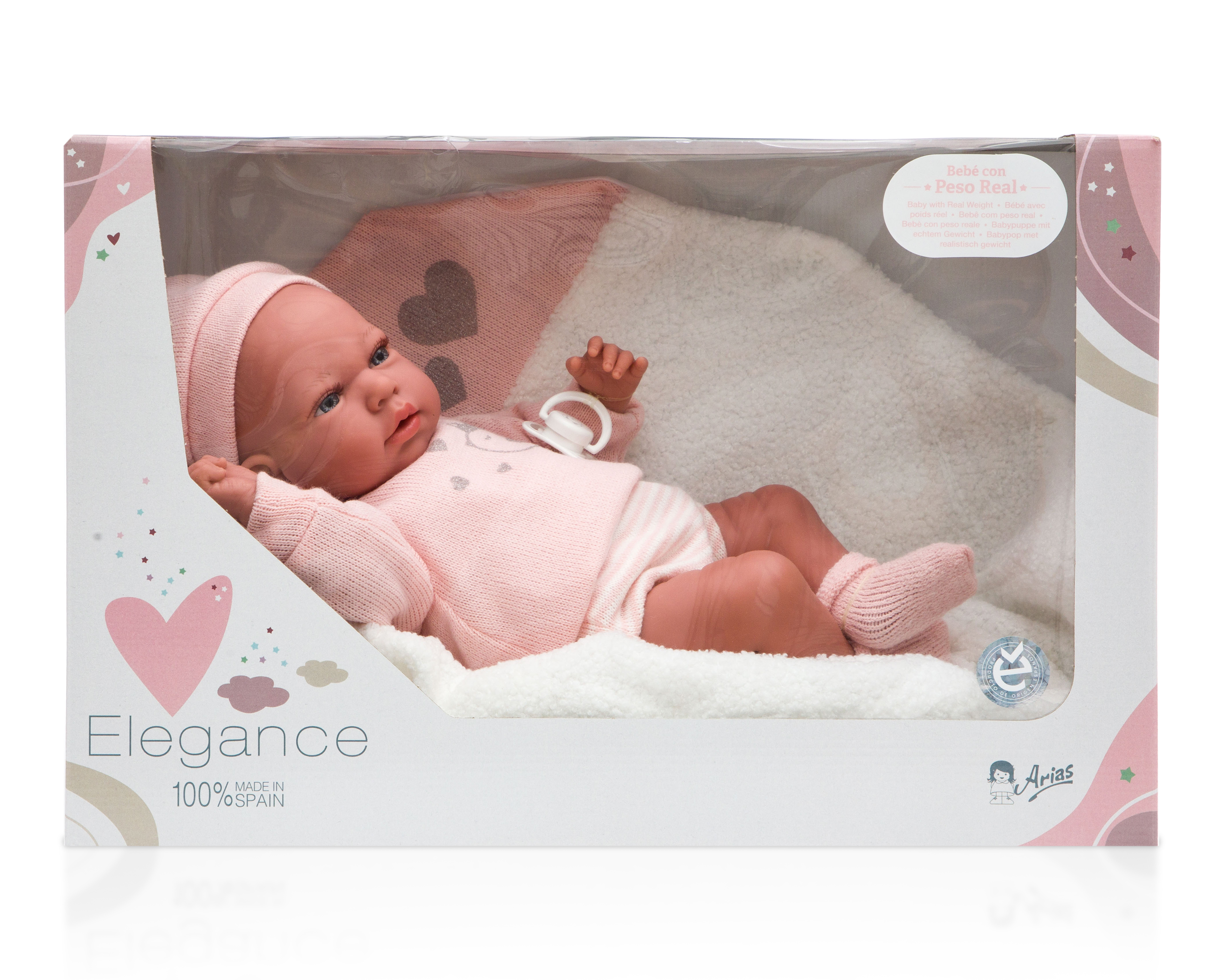 Foto 4 | Foto 4 | Muñeca Bebé Reborn Elegance con Accesorios