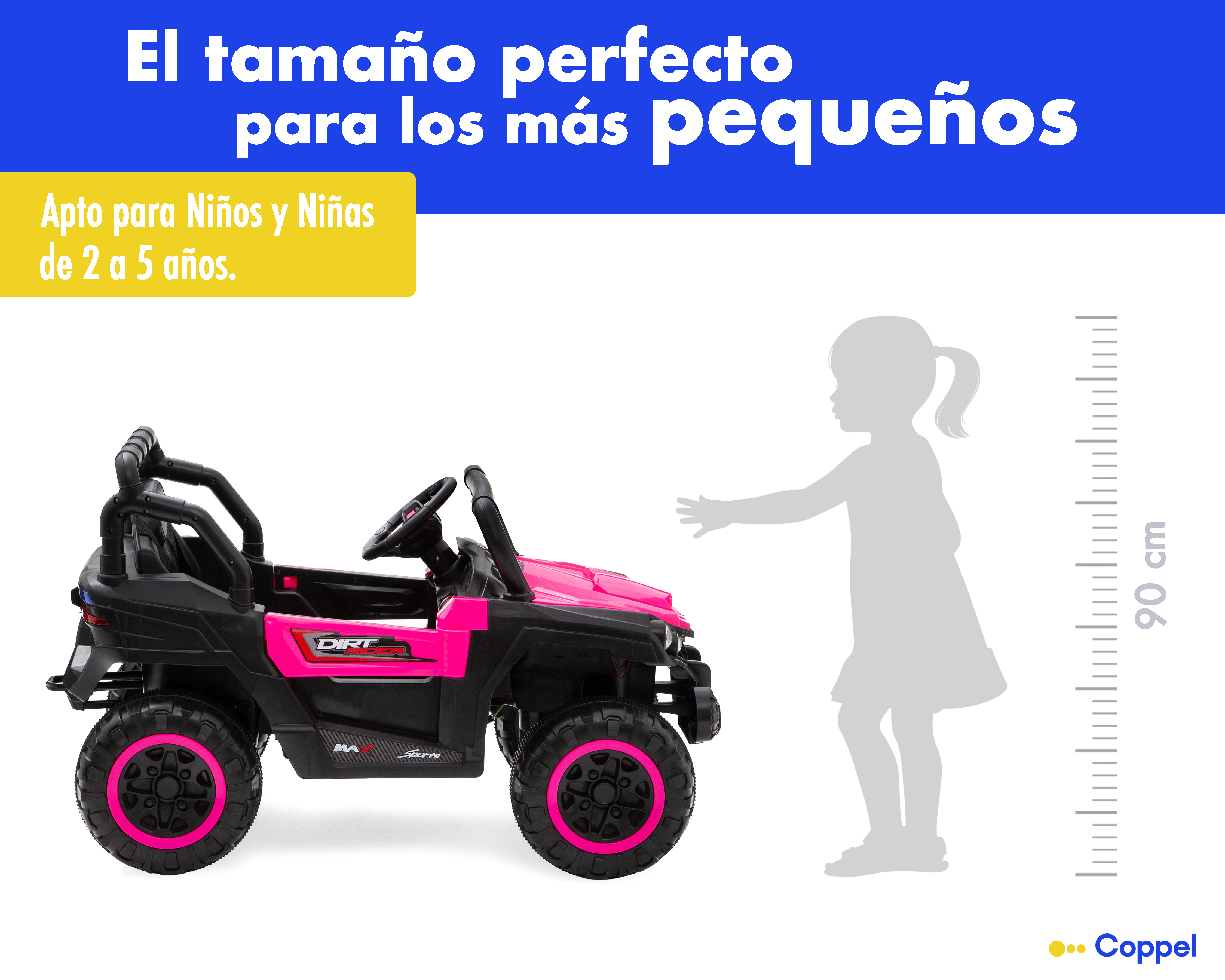Foto 10 pulgar | Foto 9 | Montable Eléctrico Funzone Rosa