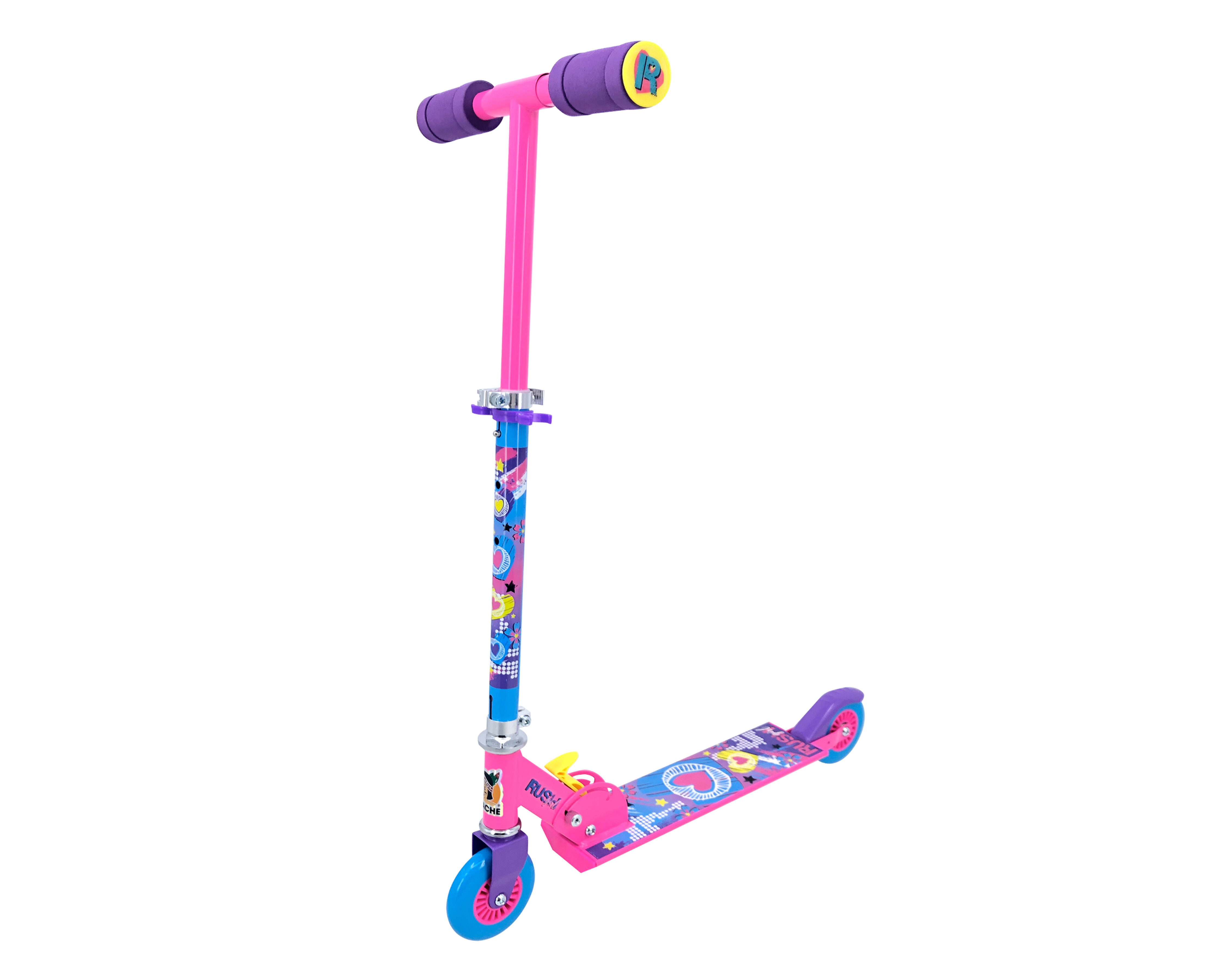 Foto 1 | Foto 1 | Scooter para Niña Apache Rush Girl Plegable