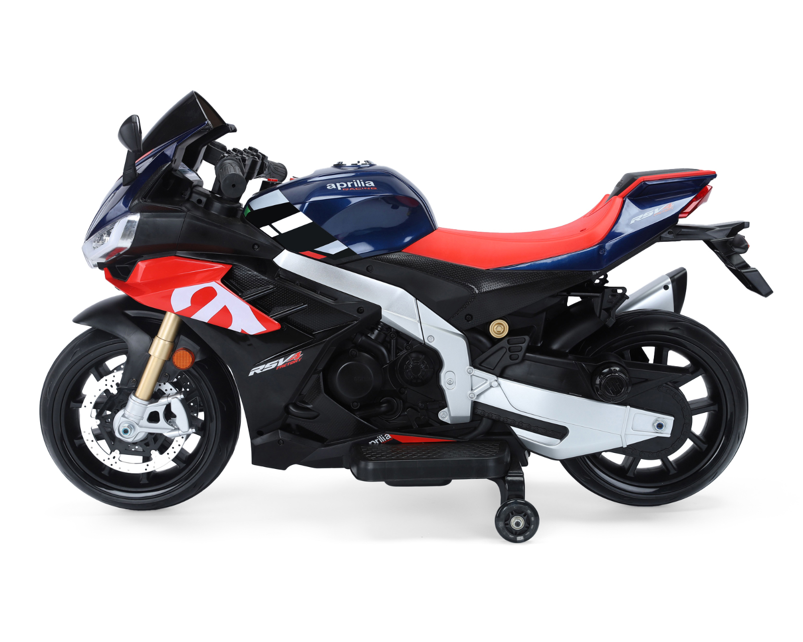 Foto 4 pulgar | Foto 3 | Montable Eléctrico Motocicleta Aprilia Rojo