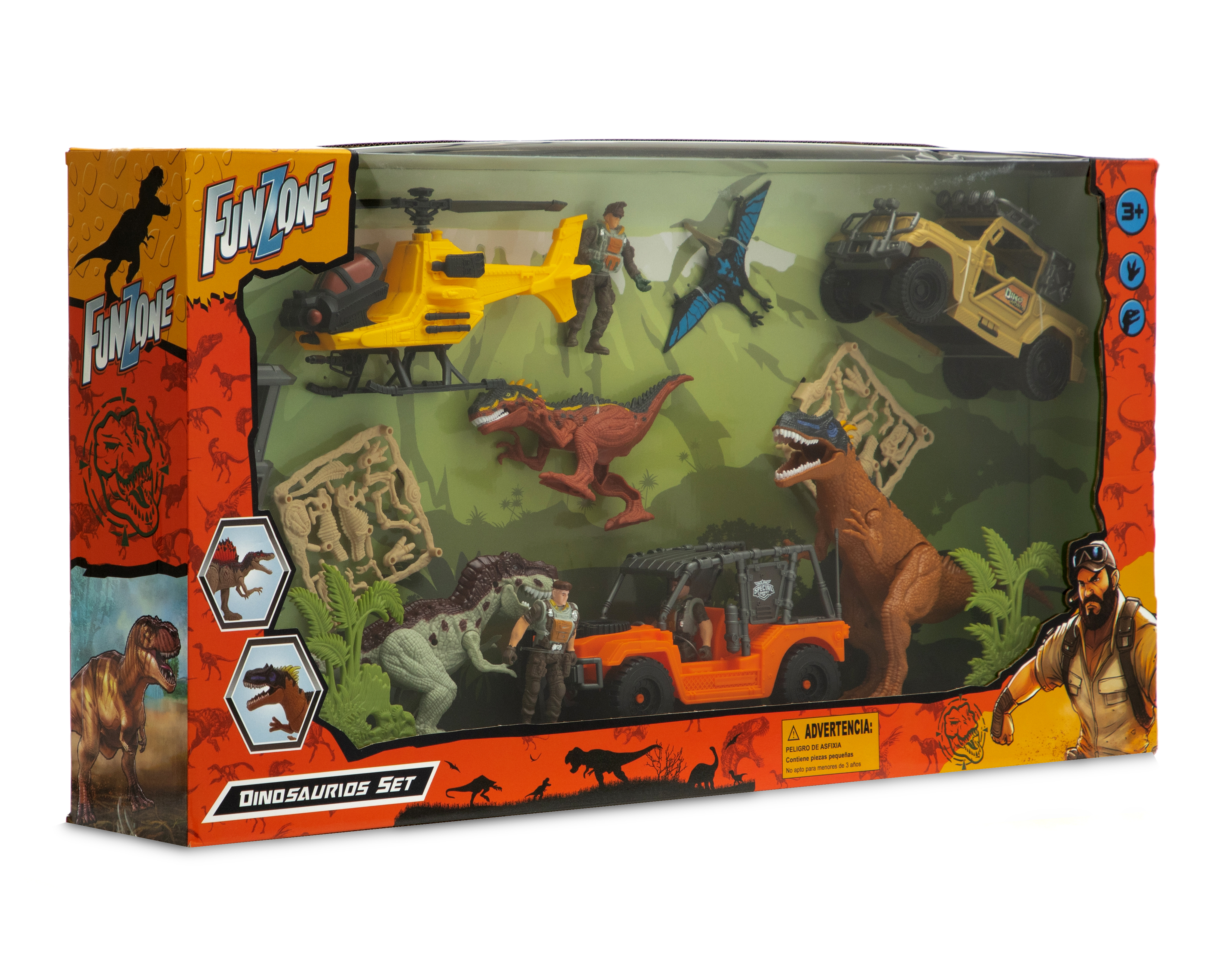 Foto 4 | Foto 4 | Dinosaurios Funzone con Accesorios