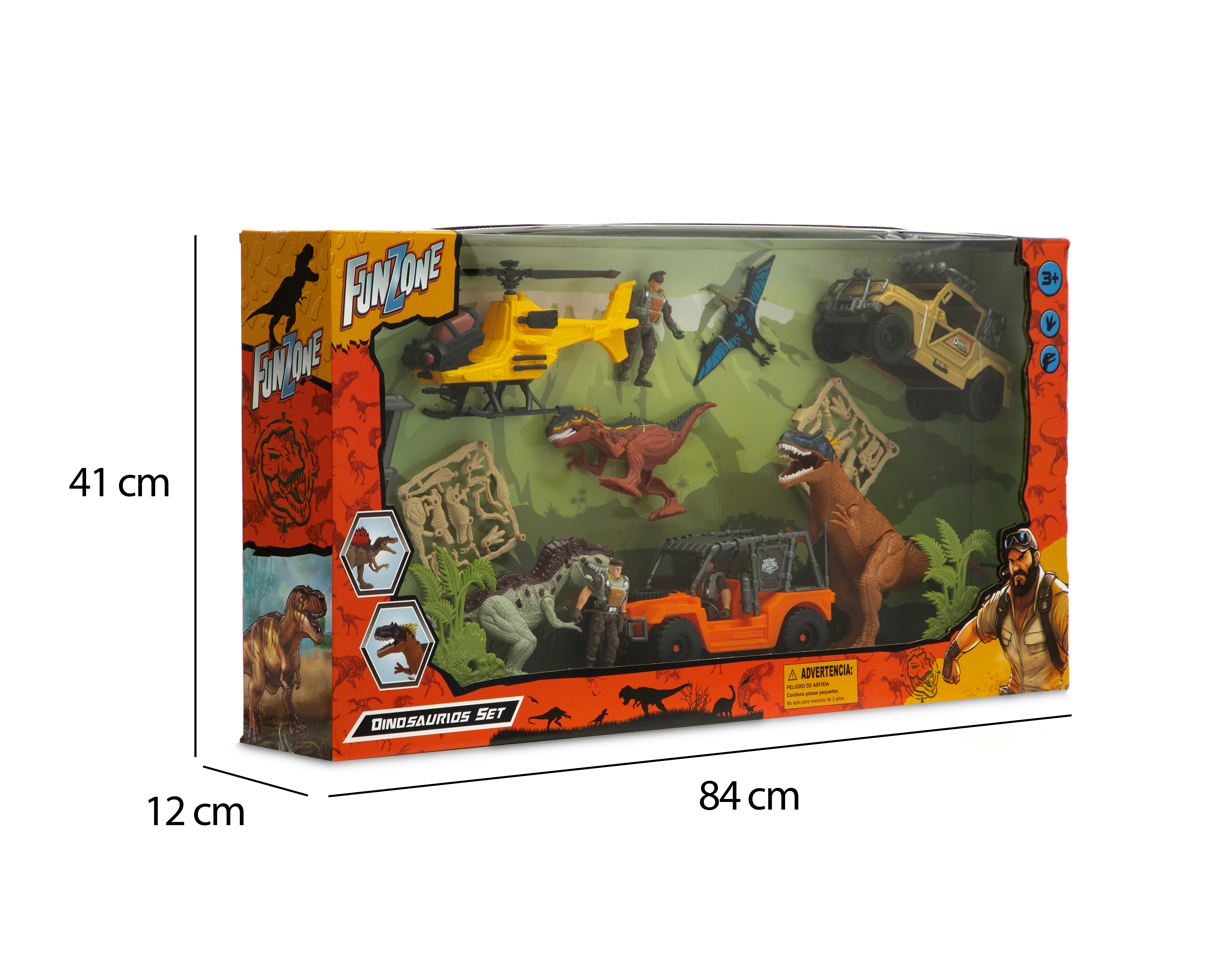 Foto 5 | Foto 5 | Dinosaurios Funzone con Accesorios
