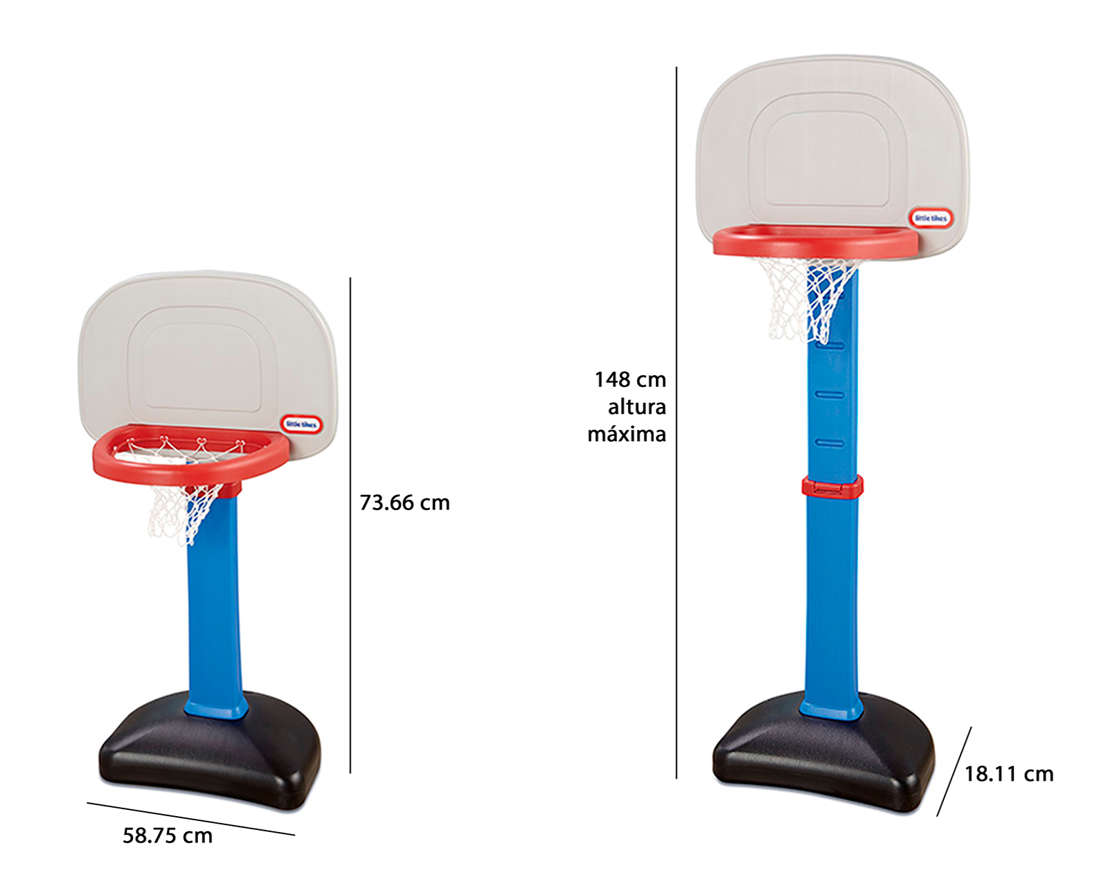 Foto 5 | Foto 5 | Juego de Basquetbol Little Tikes