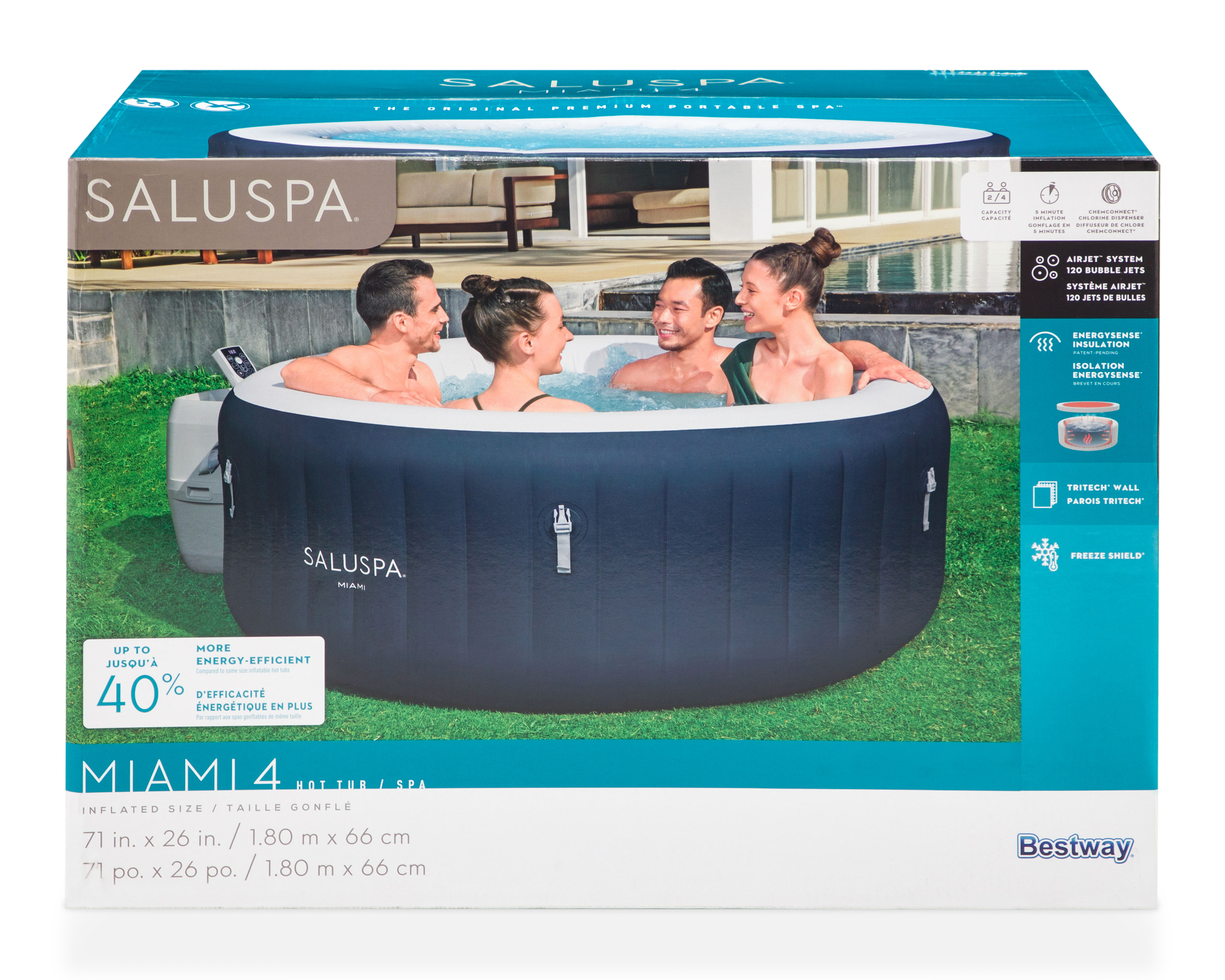 Foto 1 | Foto 1 | Alberca Inflable Circular Bestway 669 L 180 x 66 cm