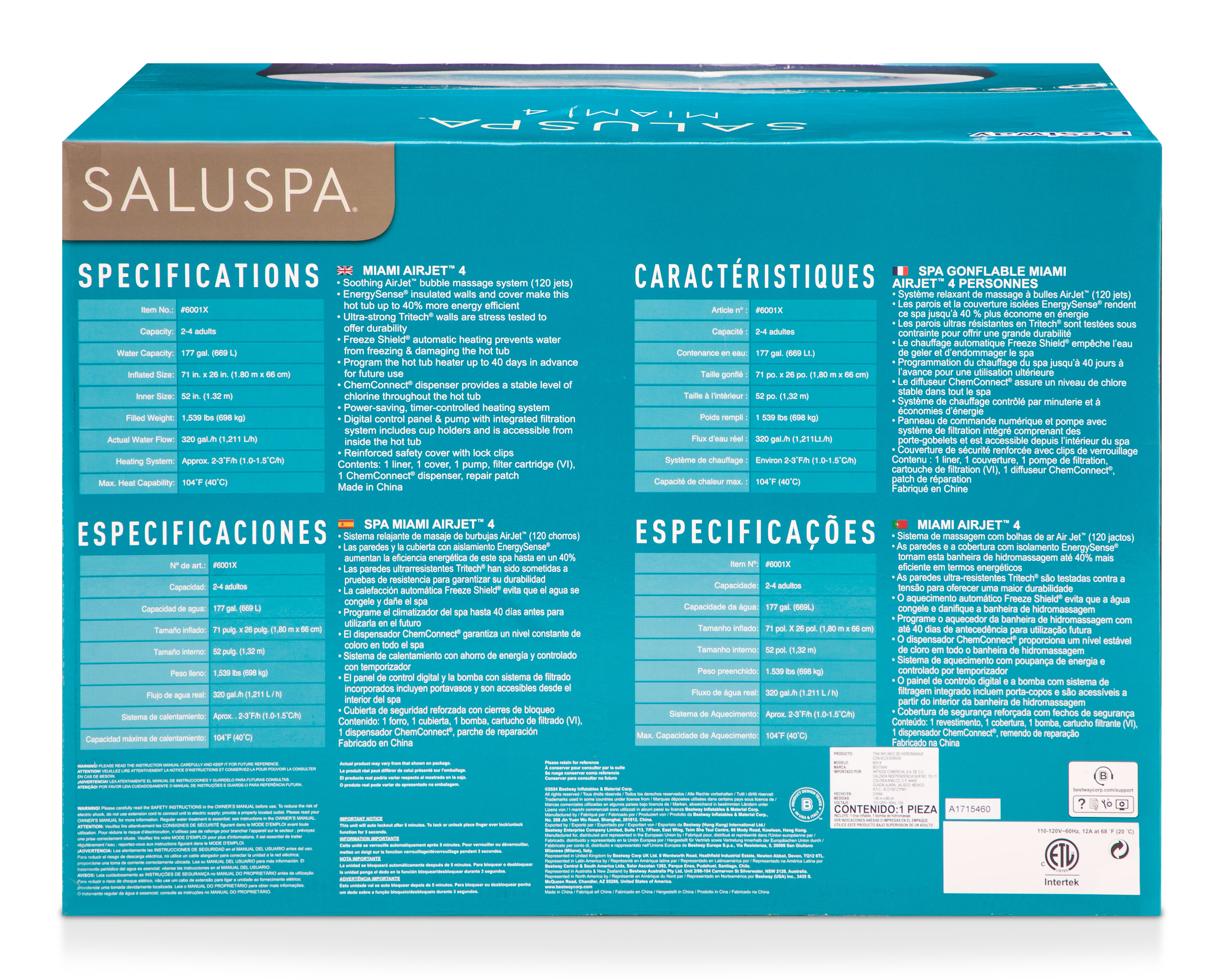 Foto 3 pulgar | Foto 2 | Alberca Inflable Circular Bestway 669 L 180 x 66 cm