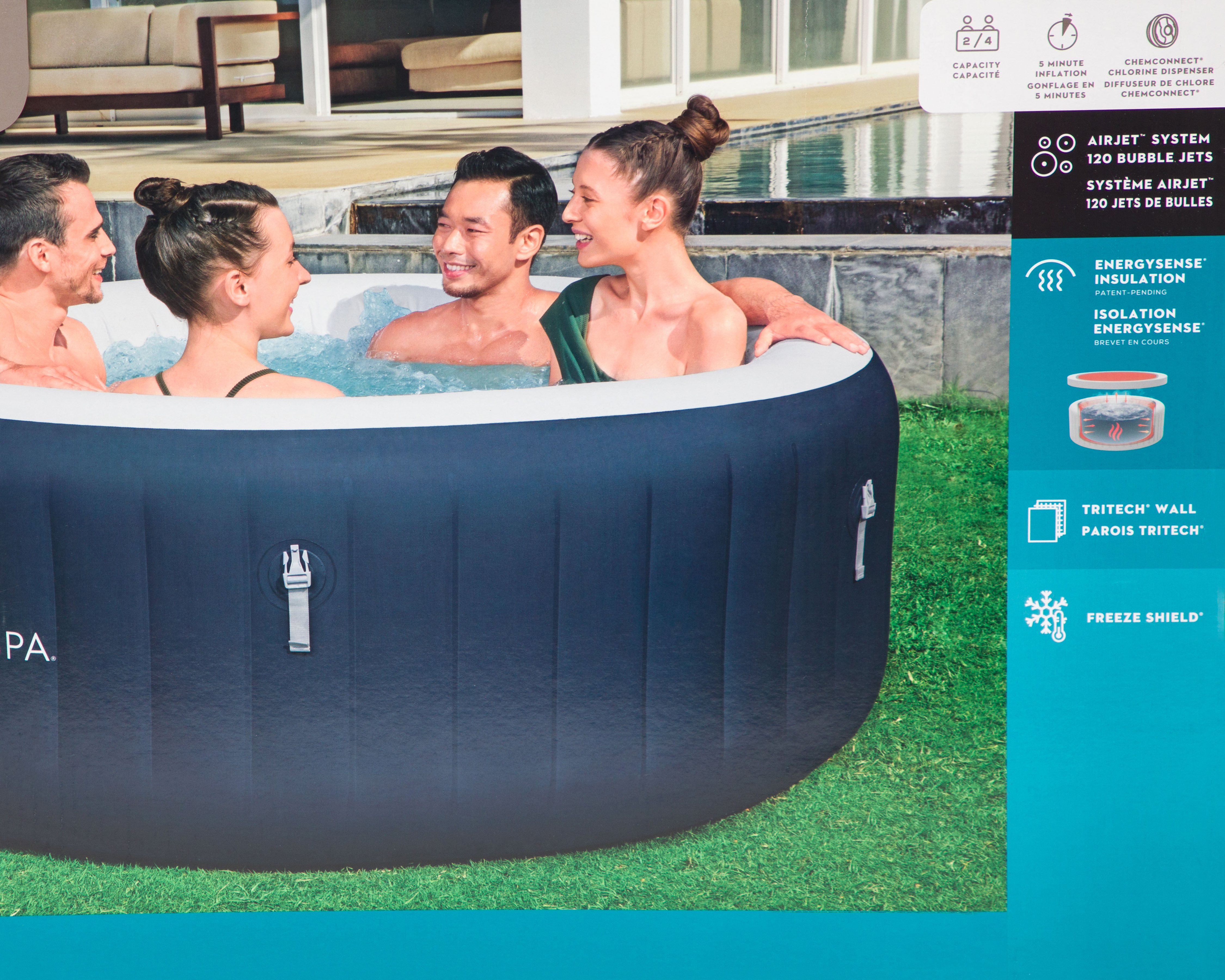 Foto 3 | Foto 3 | Alberca Inflable Circular Bestway 669 L 180 x 66 cm