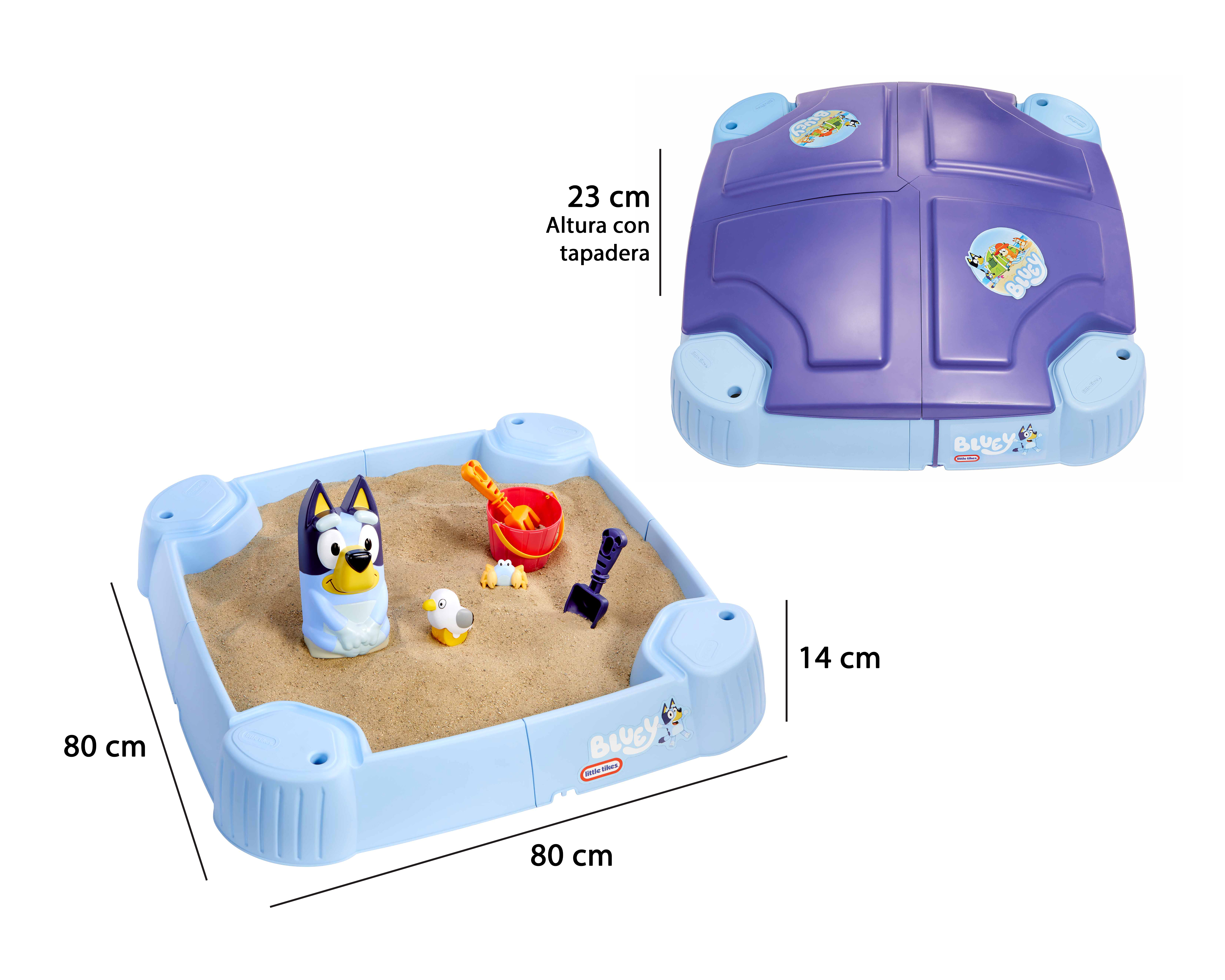 Foto 6 pulgar | Foto 5 | Caja de Arena Little Tikes Bluey Beach Day