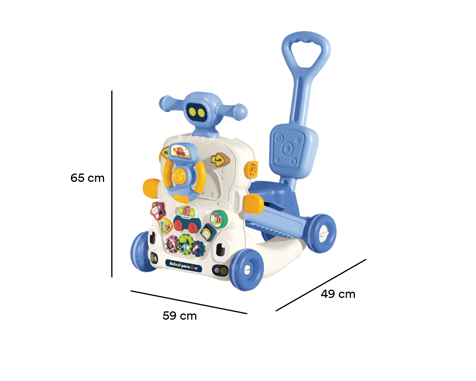 Foto 7 | Foto 7 | Caminadora Interactiva 6 en 1 para Bebé Baby Colors con Sonidos