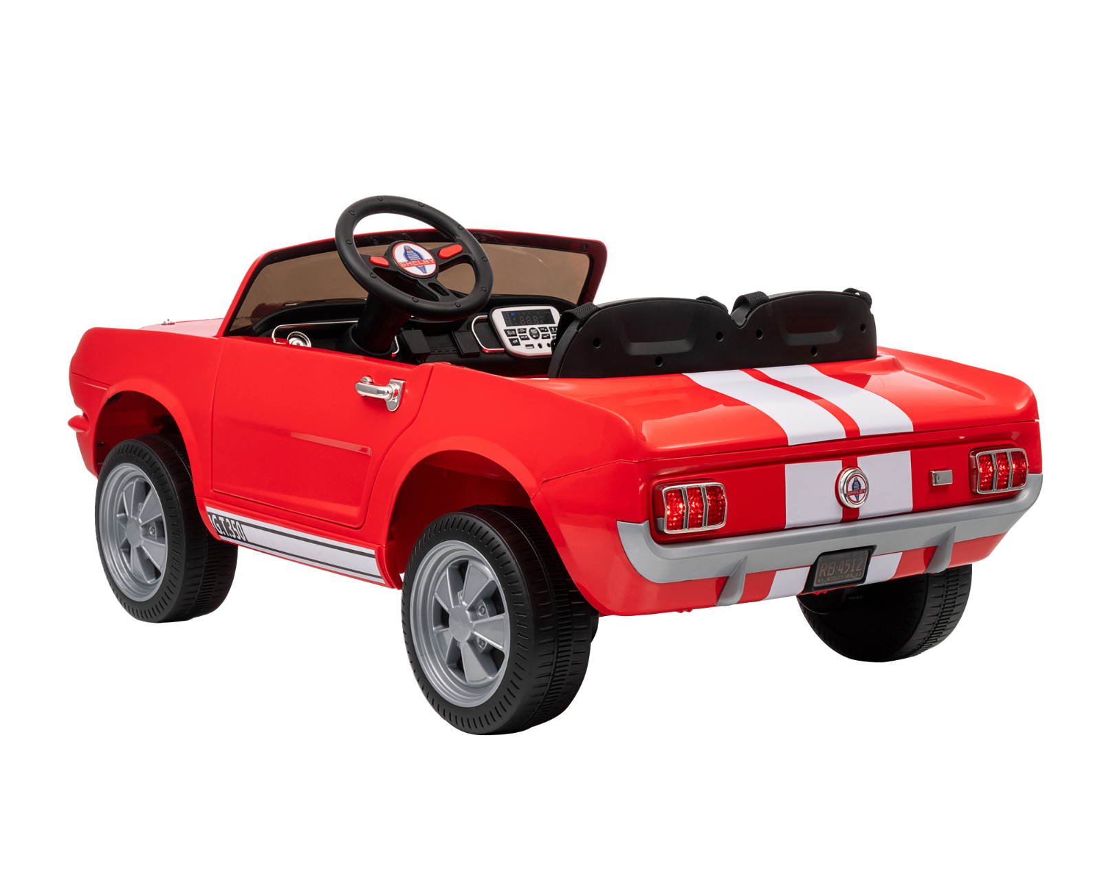 Foto 5 pulgar | Foto 4 | Montable Eléctrico Shelby GT350 Rojo